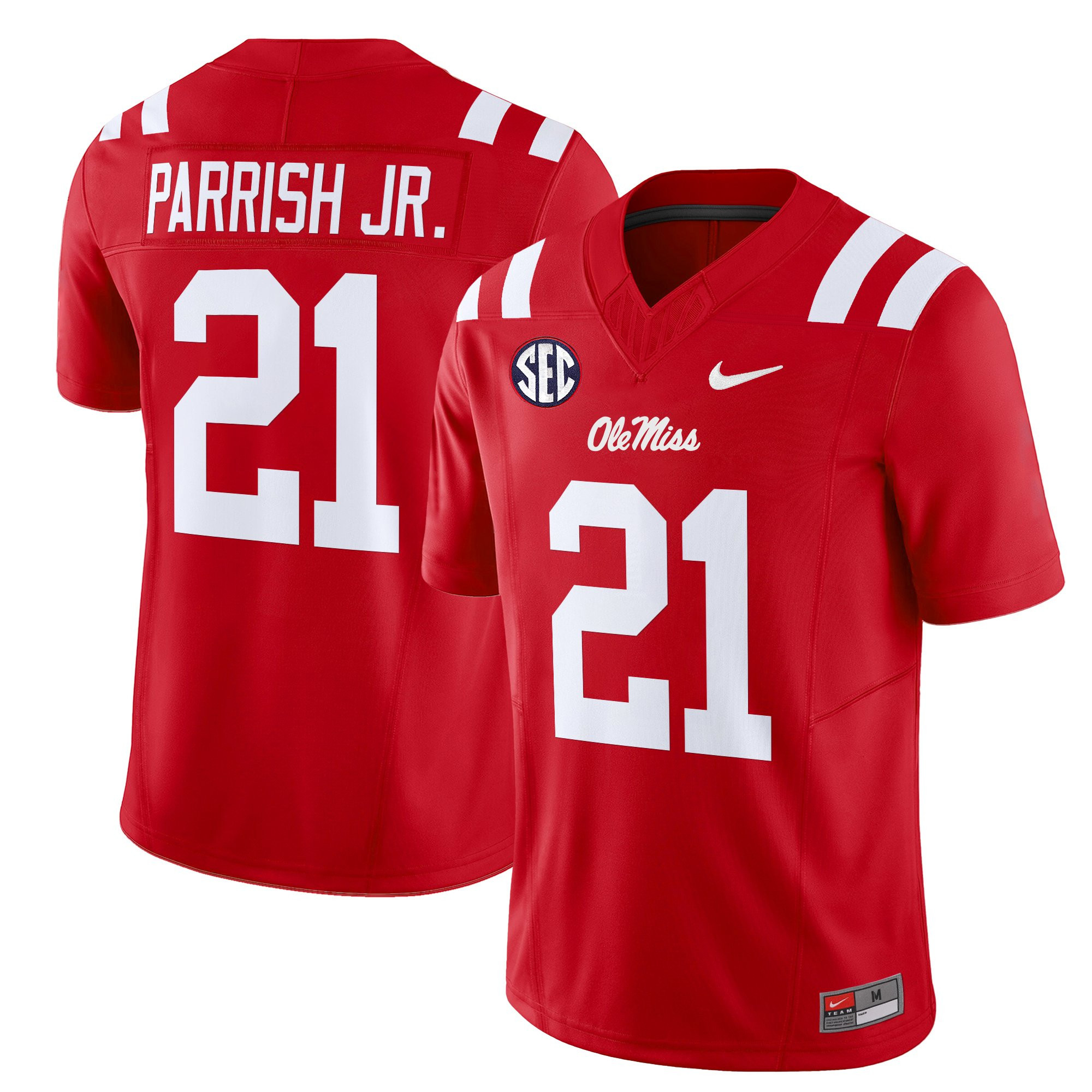 Men's Ole Miss Rebels 2025 Vapor Limited Jersey - All Stitched