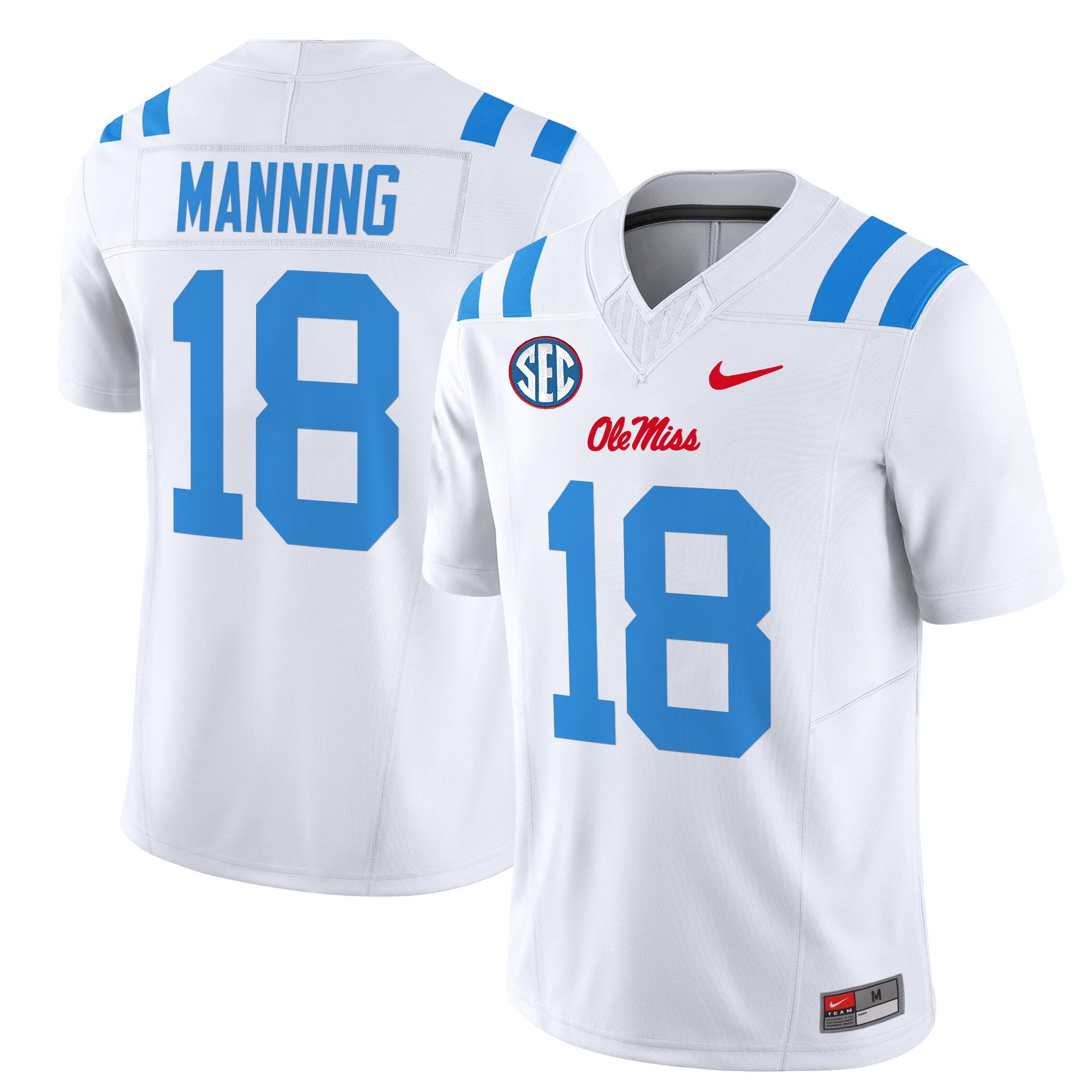 Men's Ole Miss Rebels 2025 Vapor Limited Jersey - All Stitched