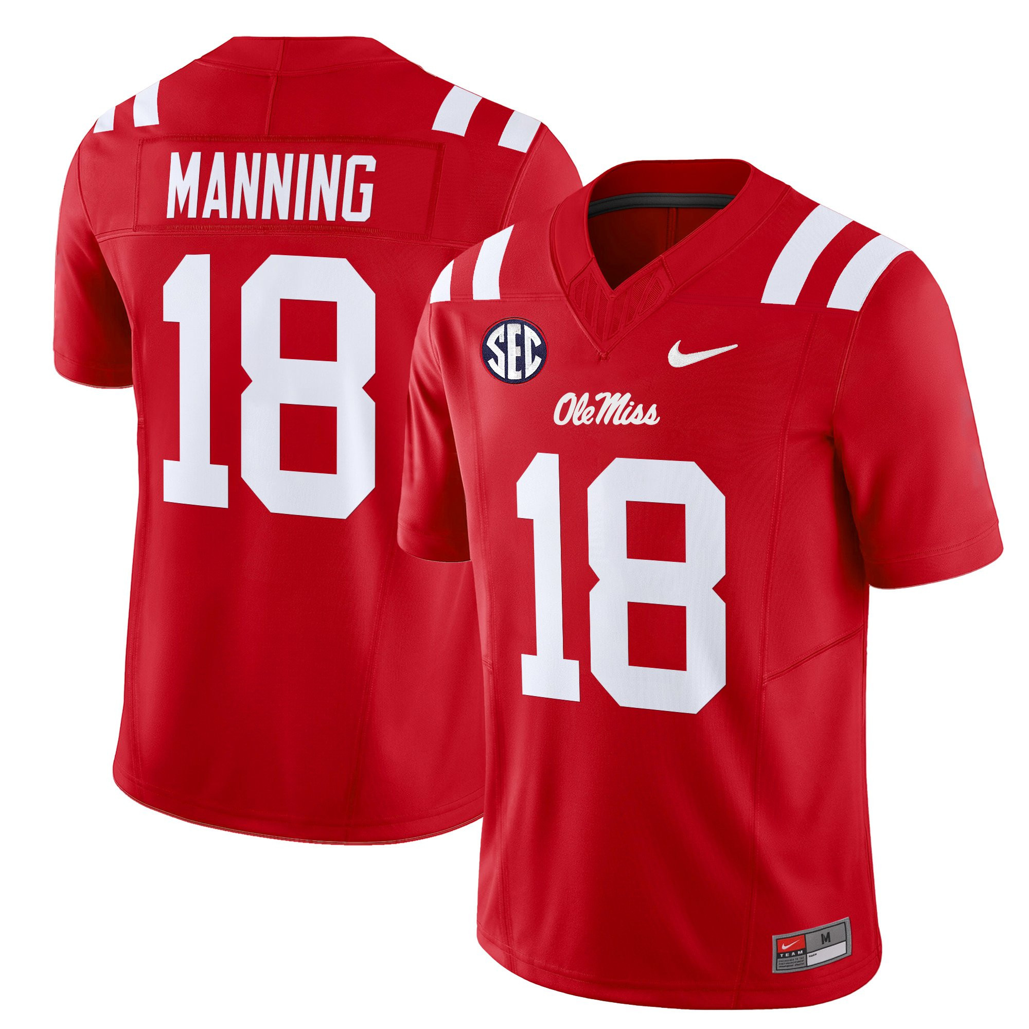 Men's Ole Miss Rebels 2025 Vapor Limited Jersey - All Stitched