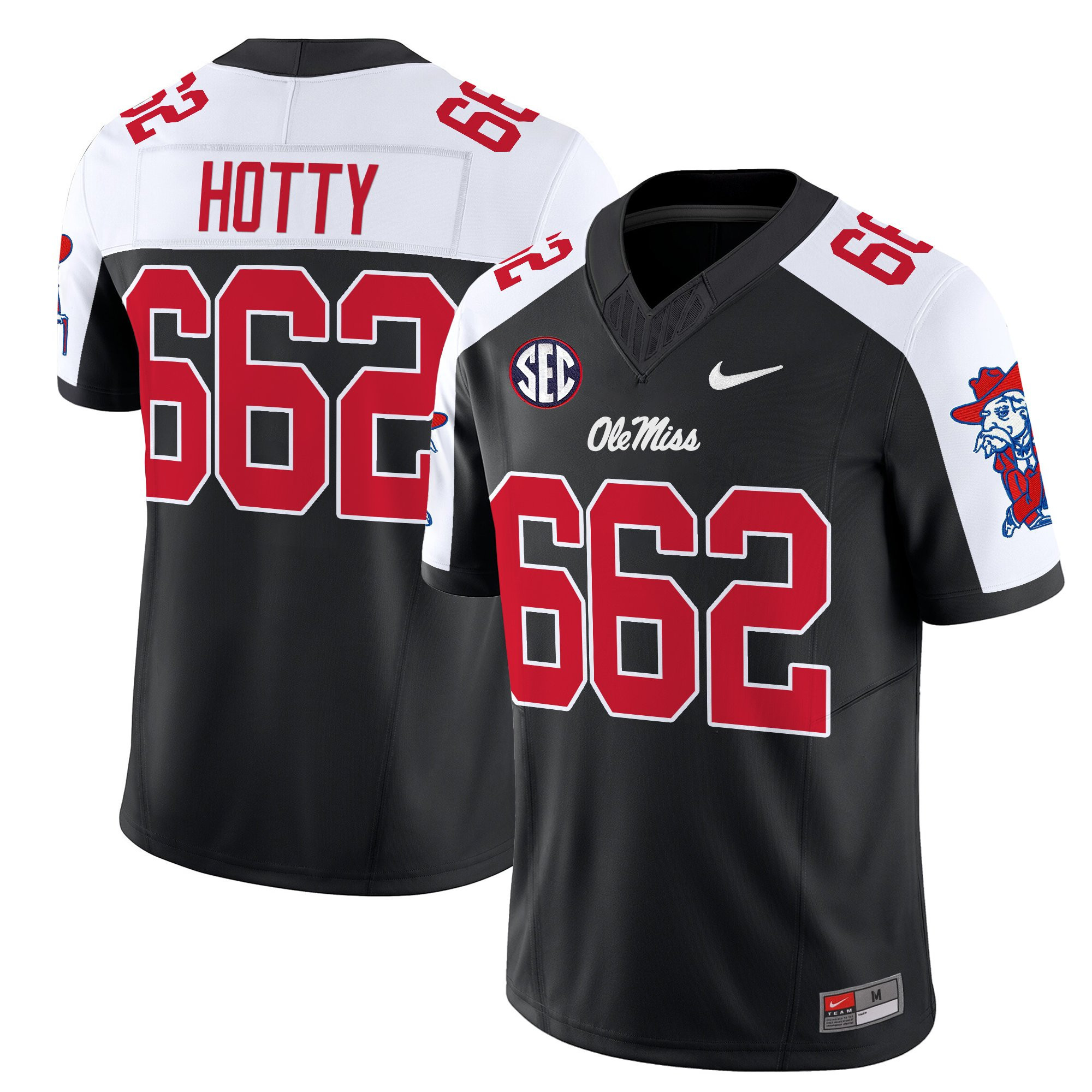 Men's Ole Miss Rebels 2025 Vapor Limited Jersey - All Stitched