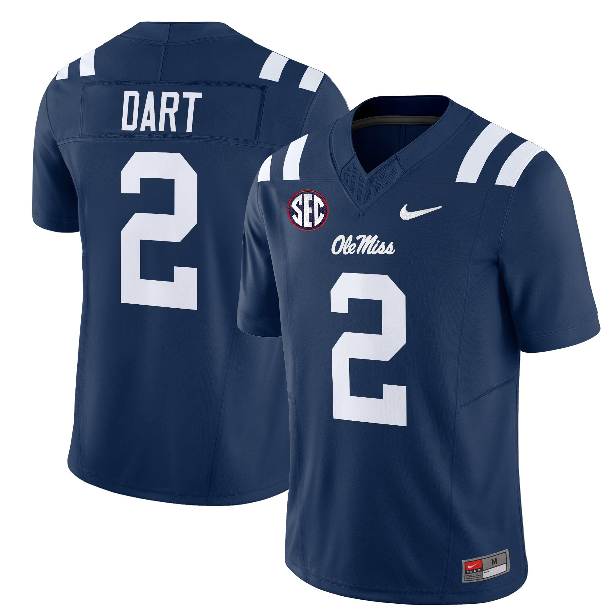 Men's Ole Miss Rebels 2025 Vapor Limited Jersey - All Stitched