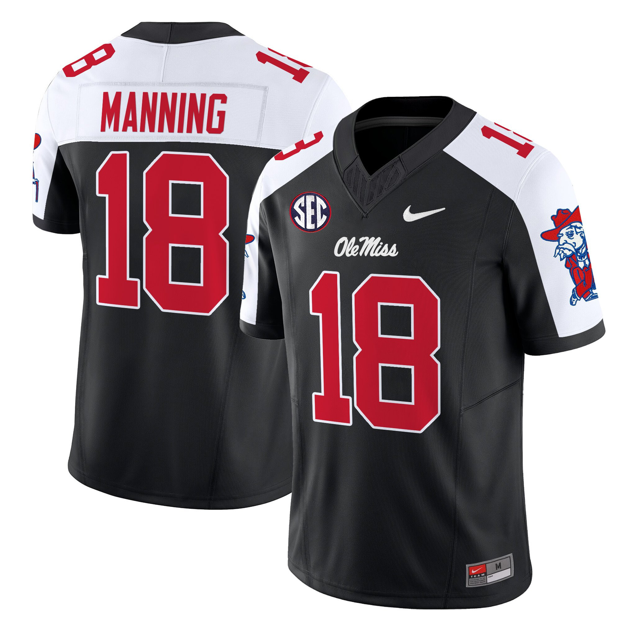 Men's Ole Miss Rebels 2025 Vapor Limited Jersey - All Stitched