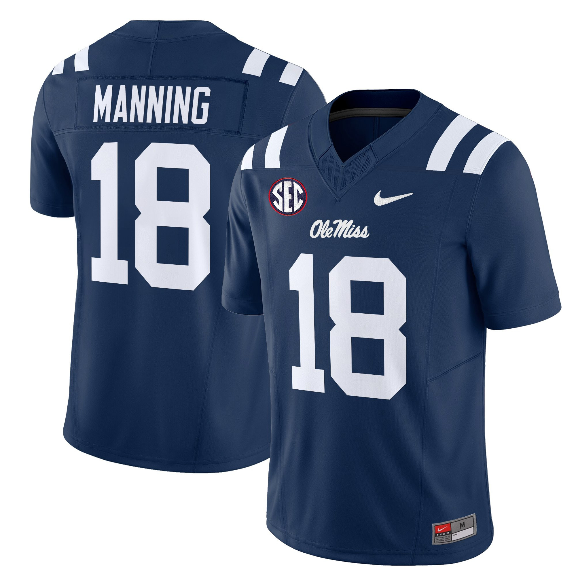 Men's Ole Miss Rebels 2025 Vapor Limited Jersey - All Stitched