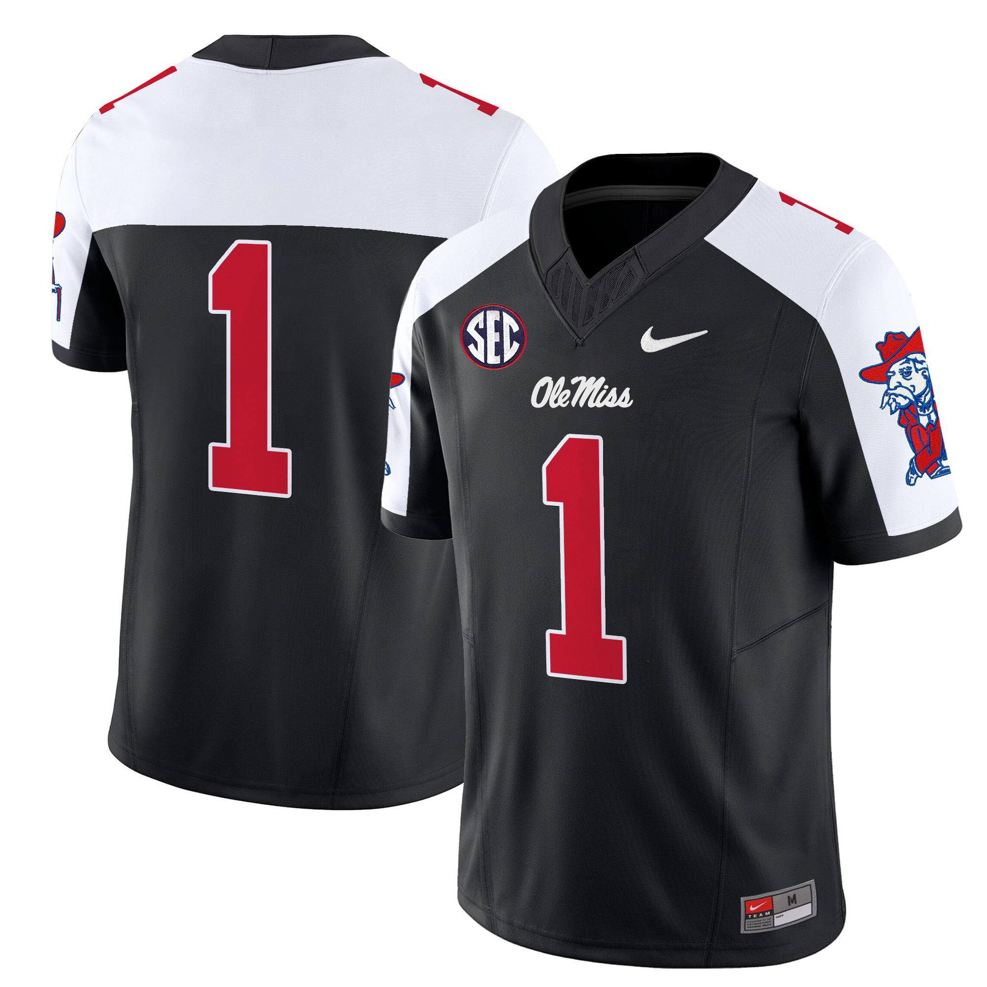Men's Ole Miss Rebels 2025 Vapor Limited Jersey - All Stitched