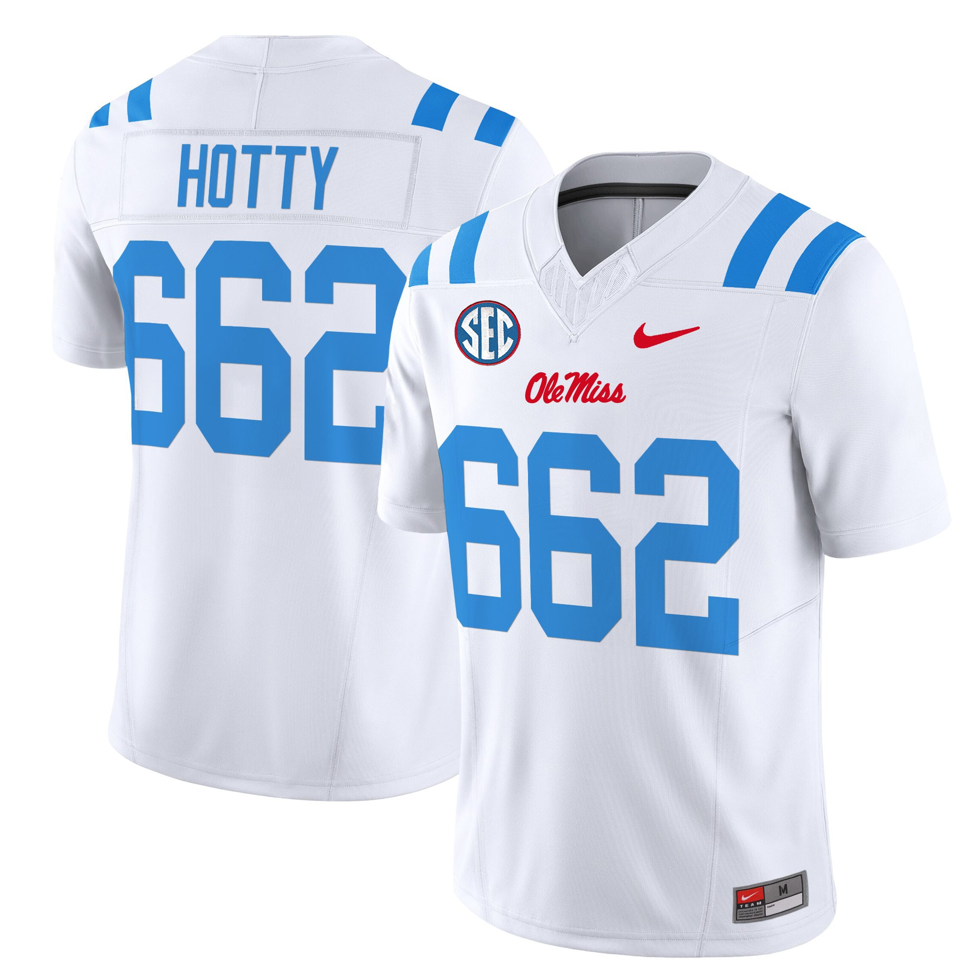 Men's Ole Miss Rebels 2025 Vapor Limited Jersey - All Stitched