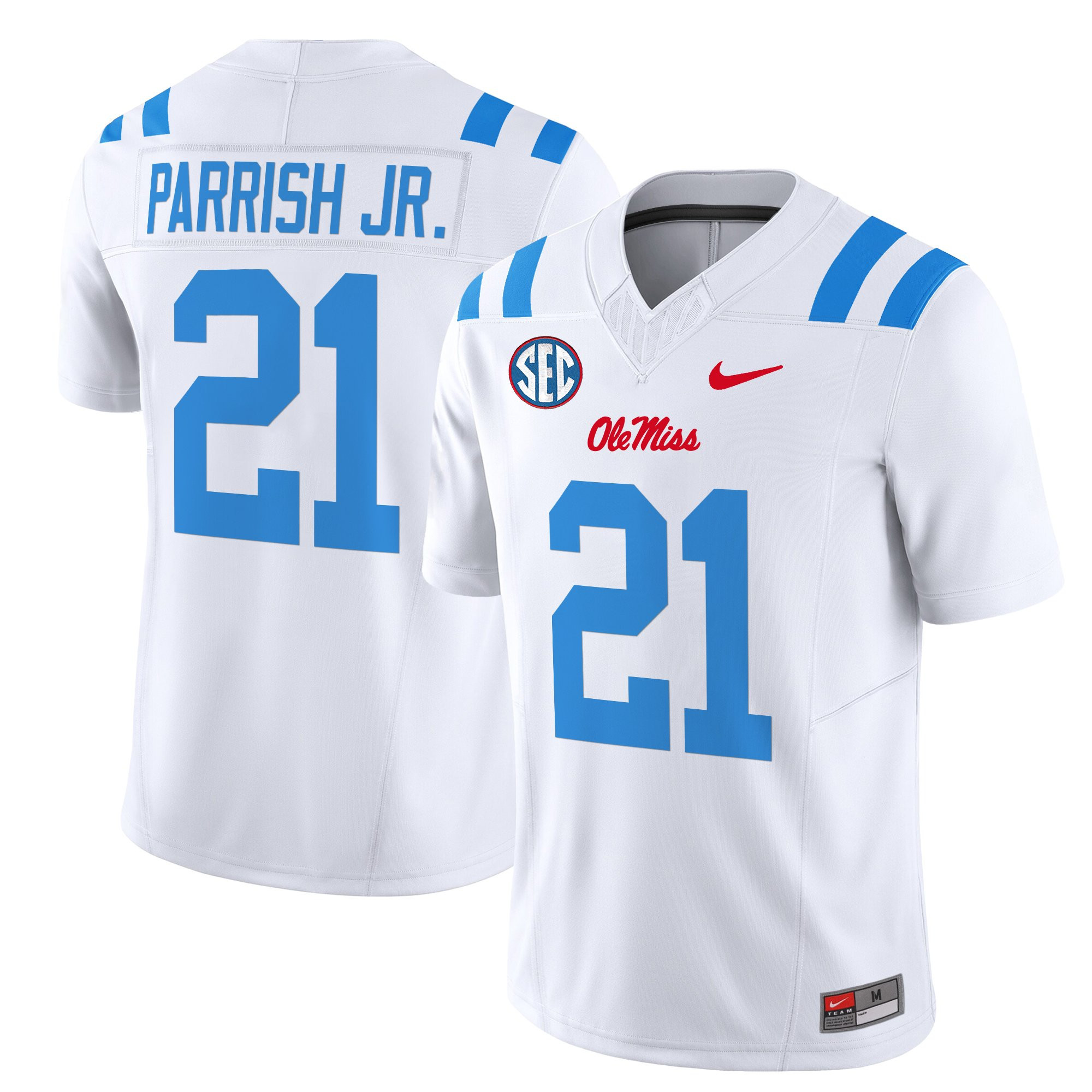 Men's Ole Miss Rebels 2025 Vapor Limited Jersey - All Stitched