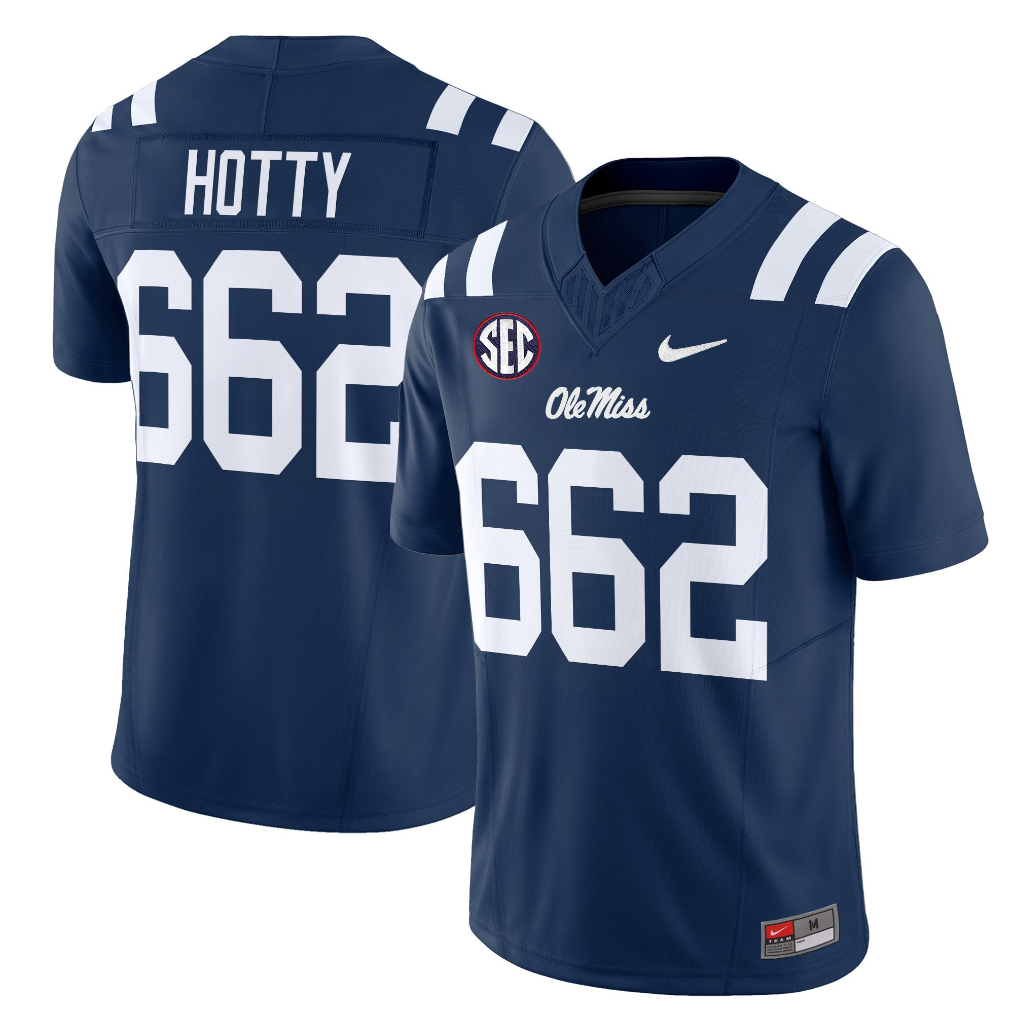 Men's Ole Miss Rebels 2025 Vapor Limited Jersey - All Stitched