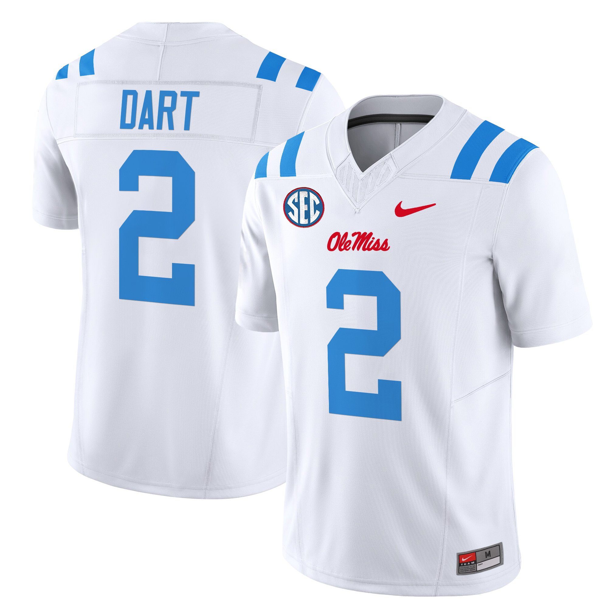 Men's Ole Miss Rebels 2025 Vapor Limited Jersey - All Stitched