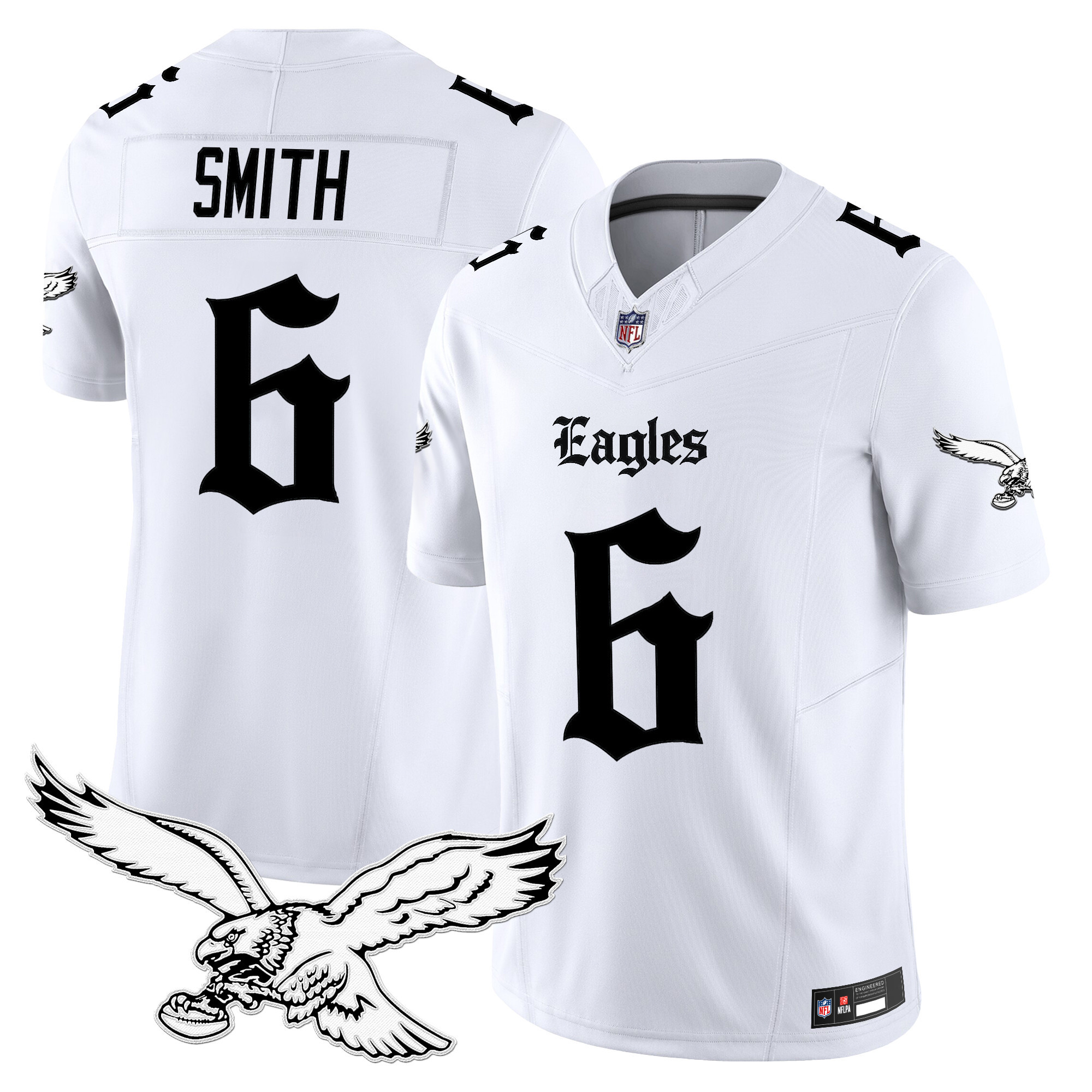 Men's Philadelphia Eagles 'Gothic Philly Edition' Vapor Limited Jersey - All Stitched
