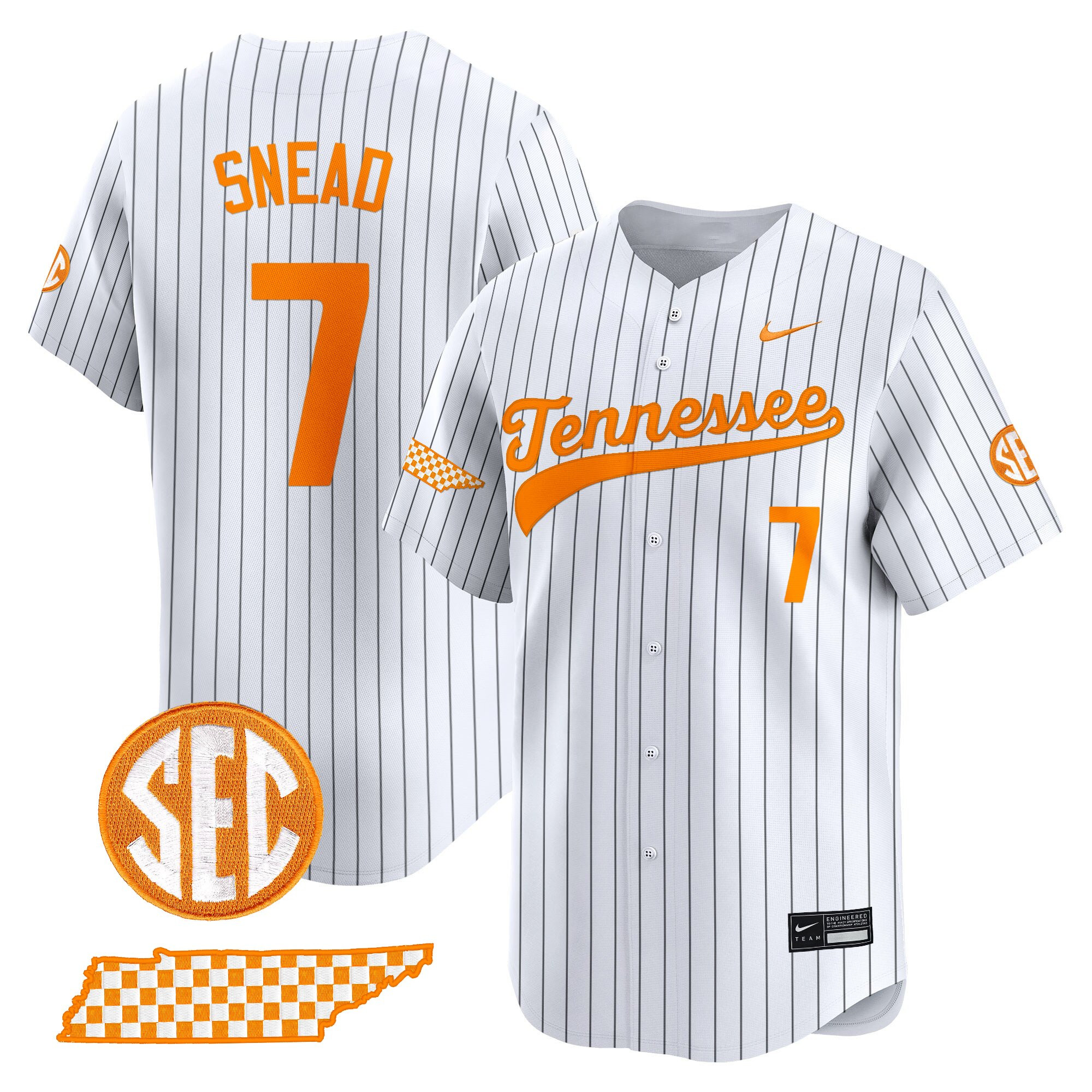 Men's Tennessee Volunteers 2025 Vapor Premier Limited Jersey - All Stitched