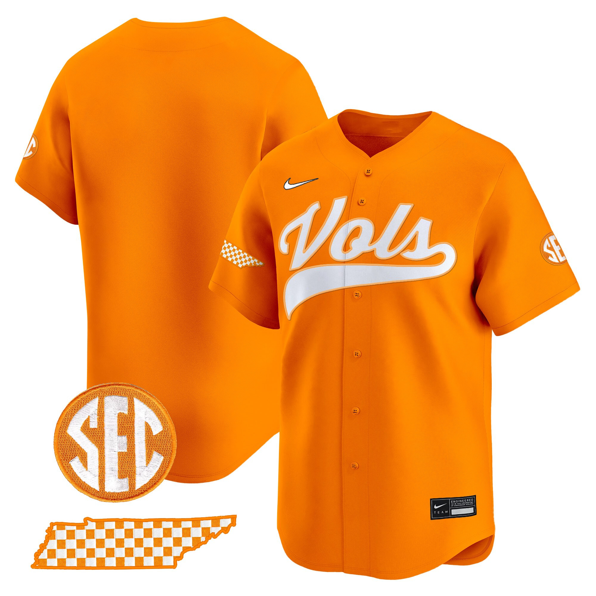 Men's Tennessee Volunteers 2025 Vapor Premier Limited Jersey - All Stitched