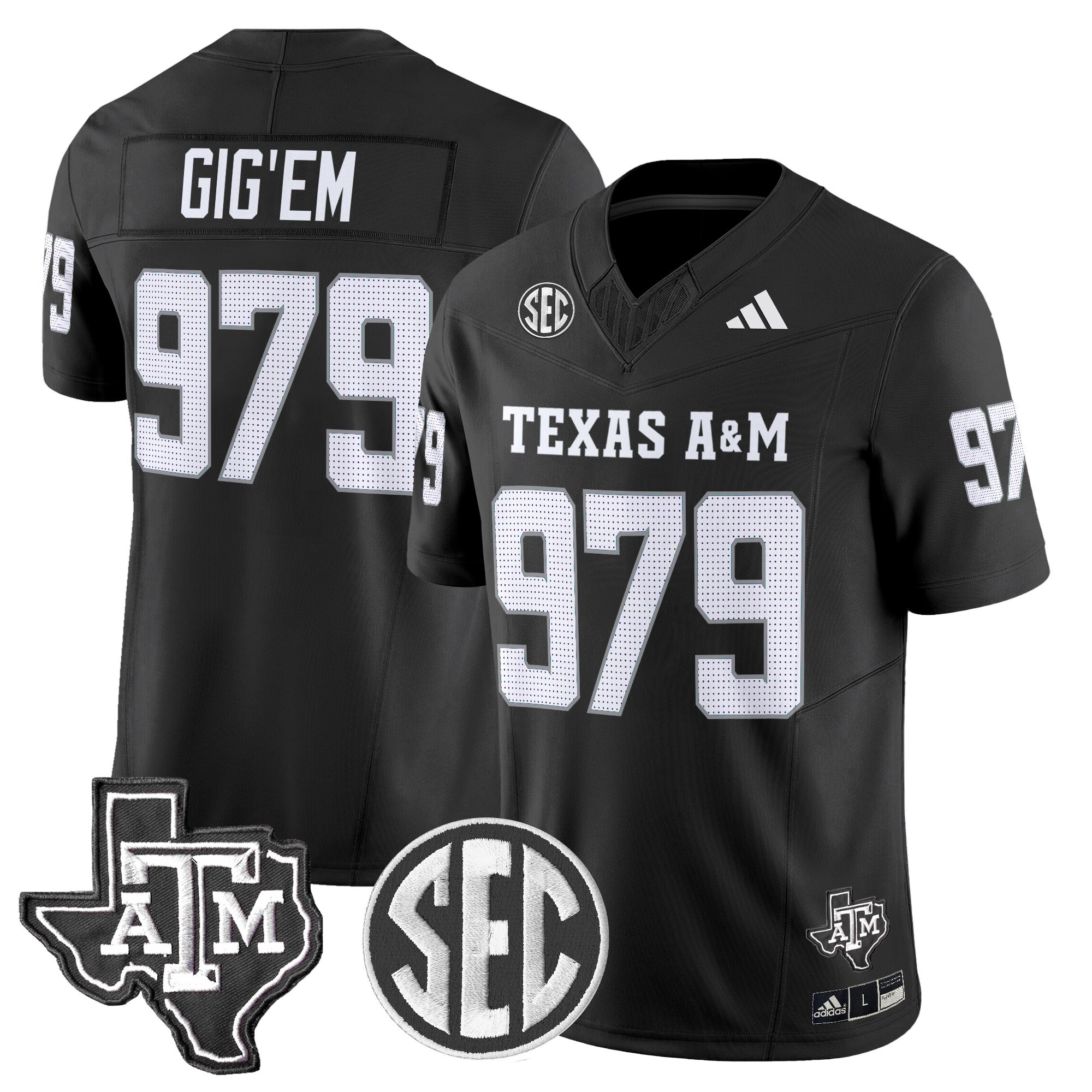 Men's Texas A&M Aggies 2025 Vapor Limited Jersey - All Stitched