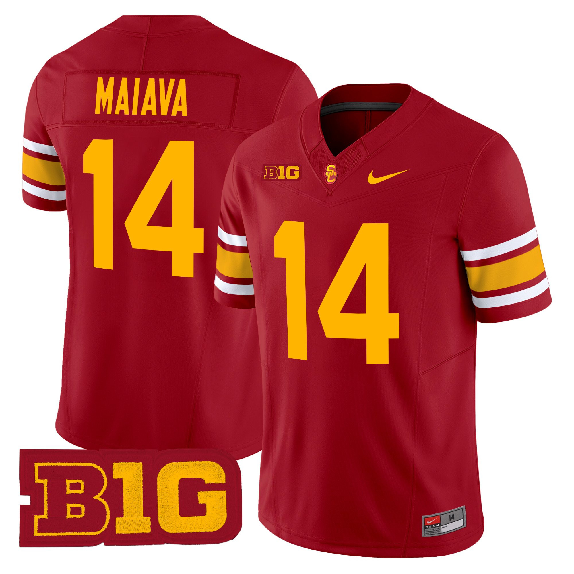 Men's USC Trojans Throwback 2025 Vapor Limited Jersey - All Stitched
