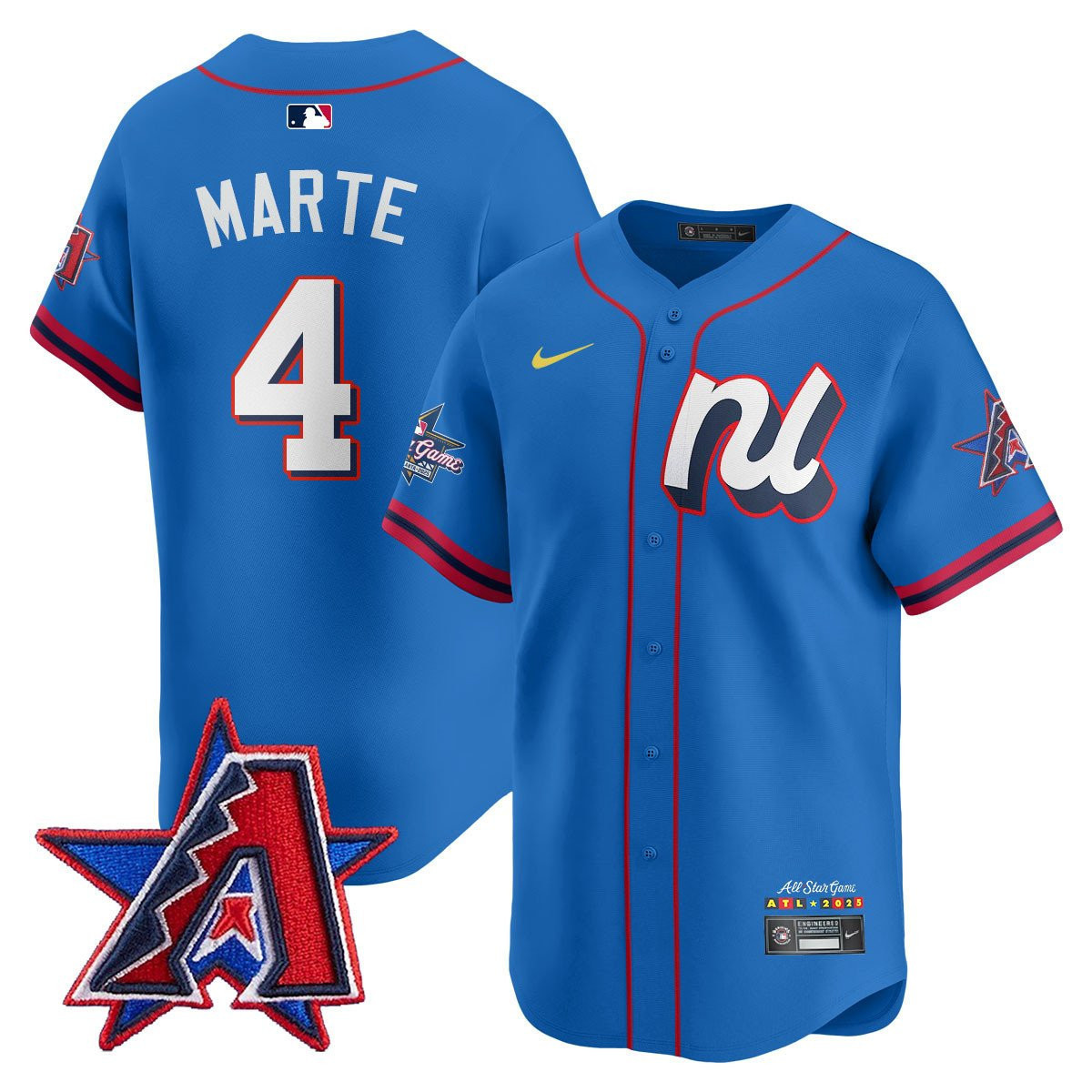 National League 2025 MLB All-Star Vapor Premier Limited Jersey - All Stitched