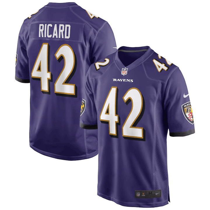 Patrick Ricard Baltimore Ravens Limited Jersey - All Stitched