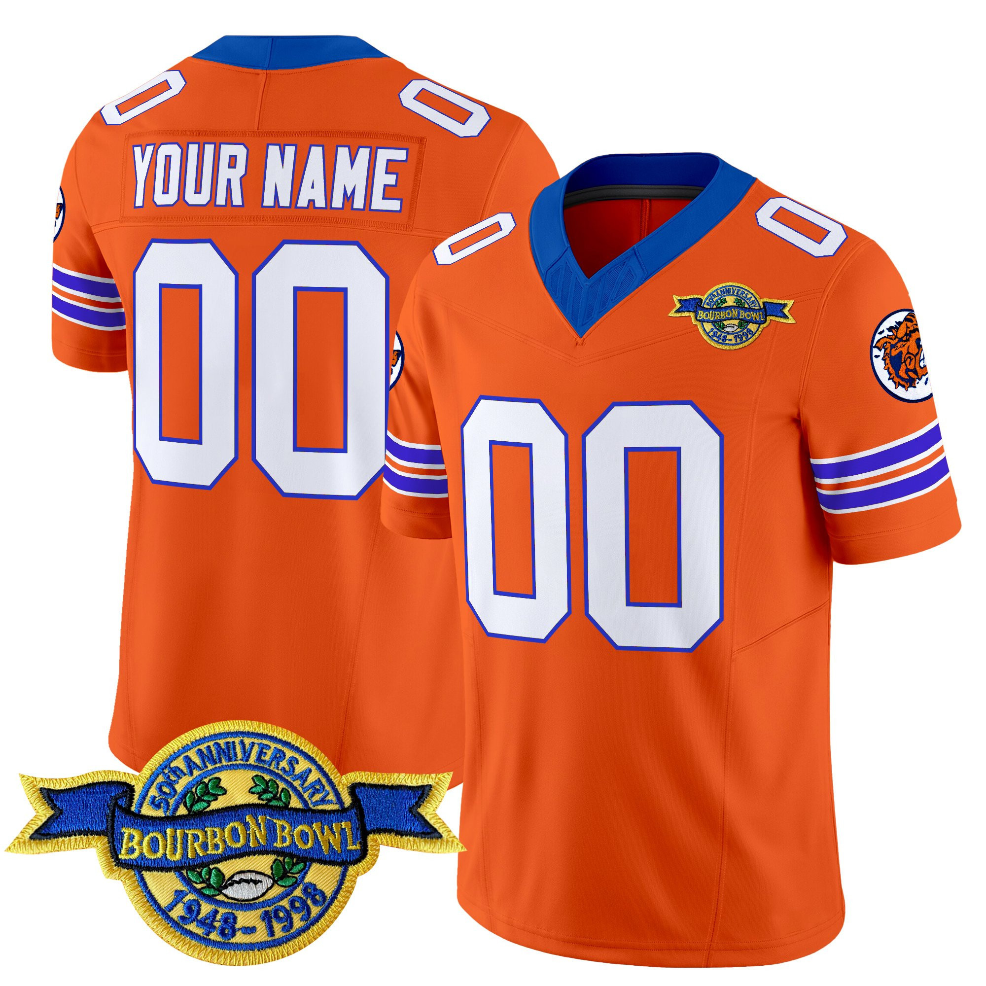 The Waterboy 'Bobby Boucher' Vapor Limited Custom Jersey - All Stitched