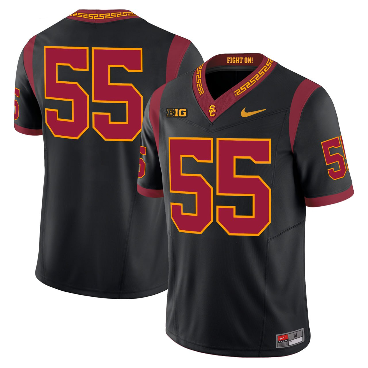 USC Trojans 2024 Black Vapor Limited Customized Jersey - All stitched