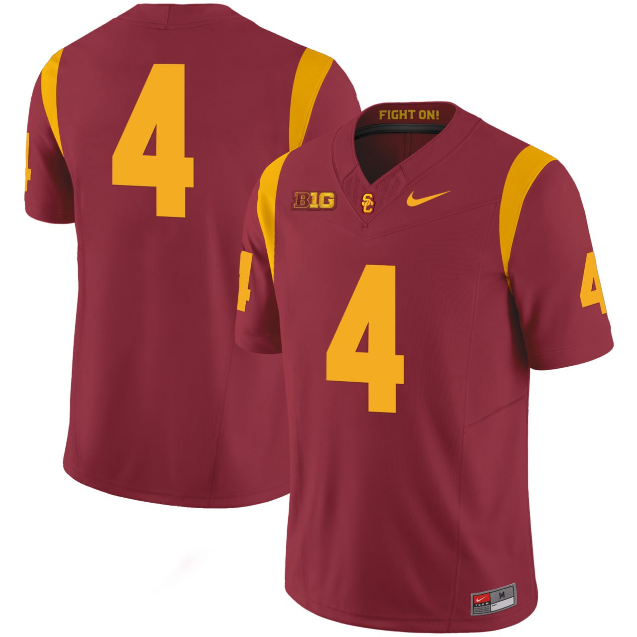 USC Trojans 2024 Cardinal Vapor Limited Customized Jersey - All stitched