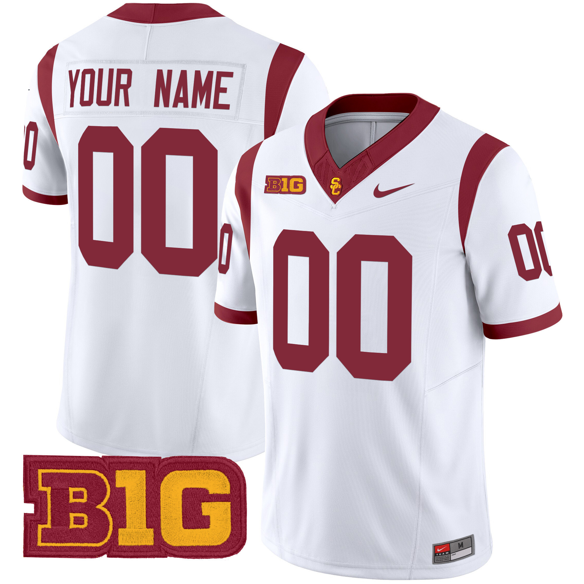 USC Trojans 2025 Vapor Limited Custom Jersey - All stitched