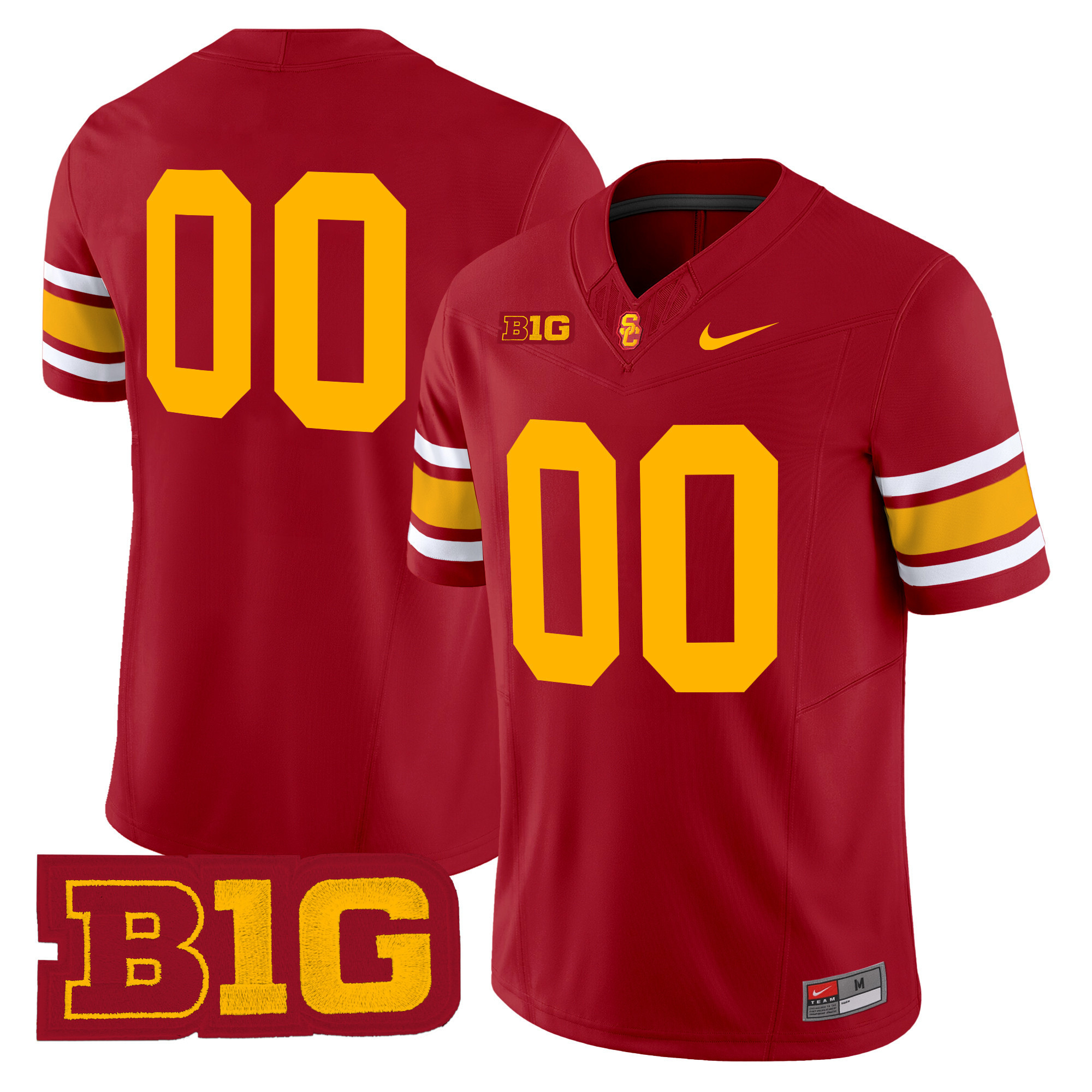 USC Trojans Throwback Vapor Limited Custom Jersey - All Stitched