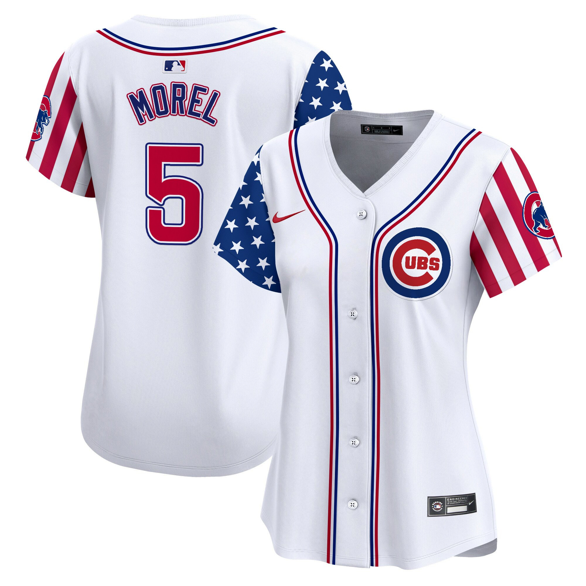 Women's Chicago Cubs 2025 Independence Day Vapor Premier Limited Jersey - All Stitched