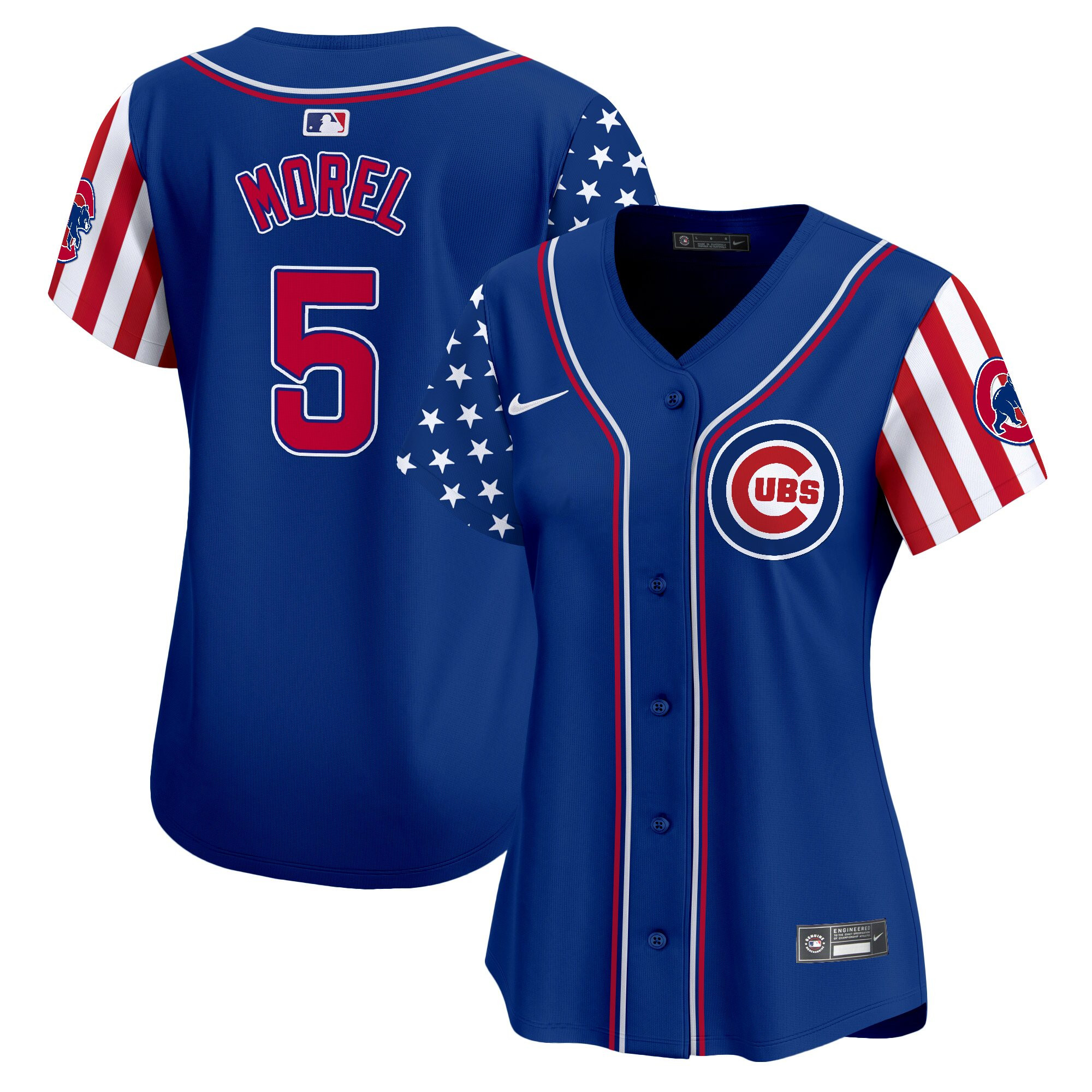 Women's Chicago Cubs 2025 Independence Day Vapor Premier Limited Jersey - All Stitched