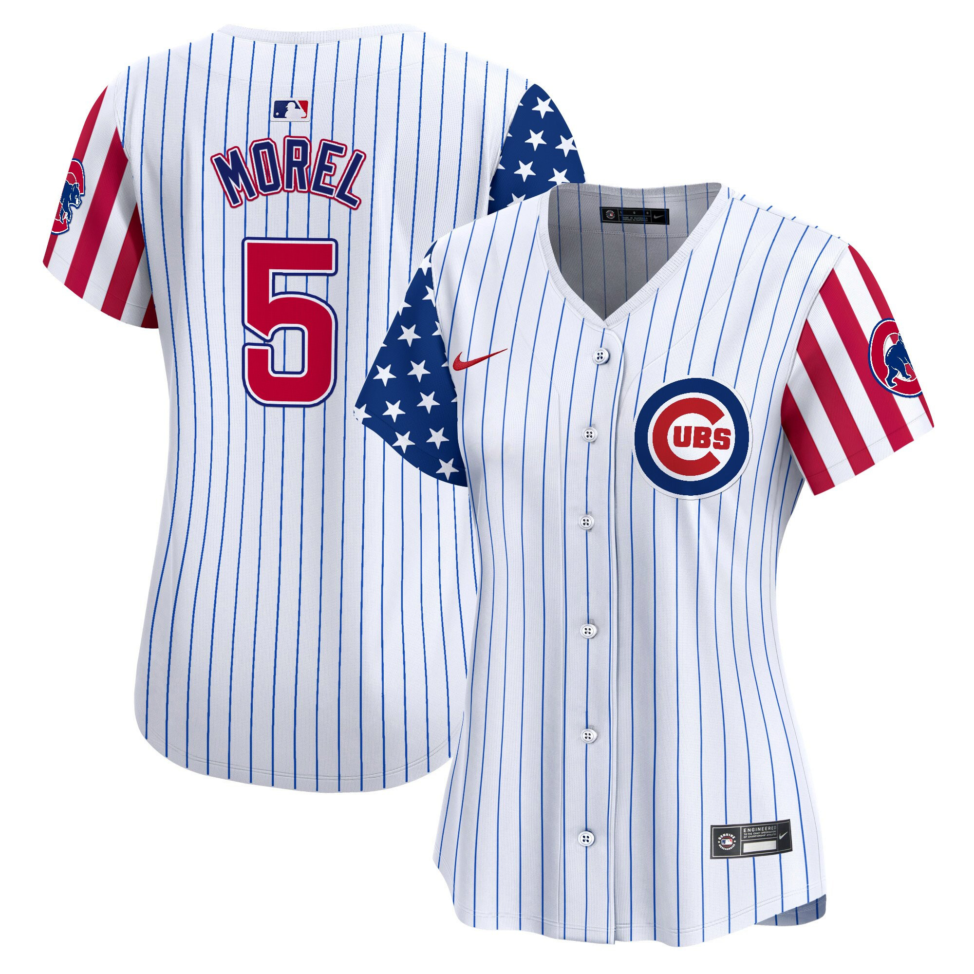 Women's Chicago Cubs 2025 Independence Day Vapor Premier Limited Jersey - All Stitched