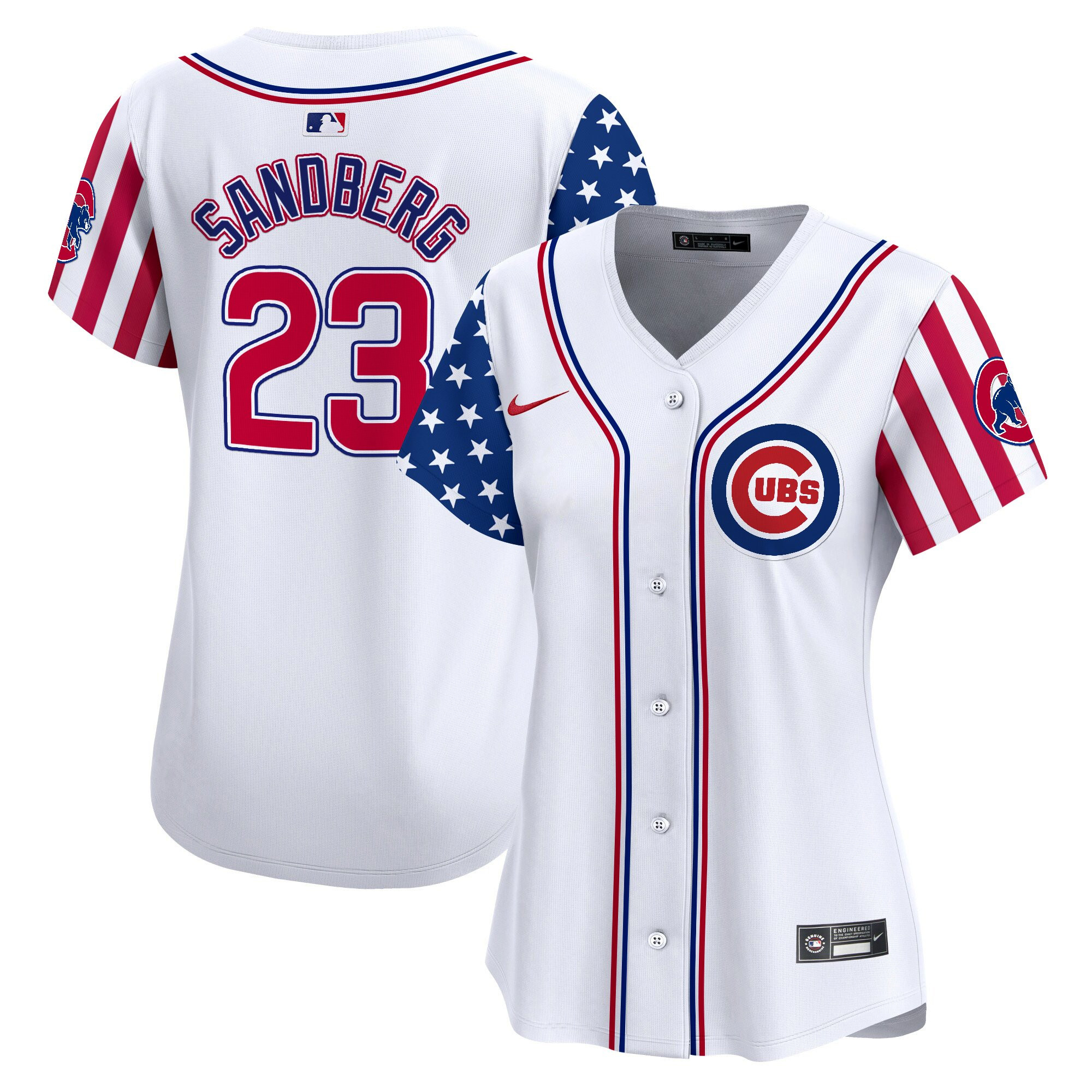 Women's Chicago Cubs 2025 Independence Day Vapor Premier Limited Jersey - All Stitched
