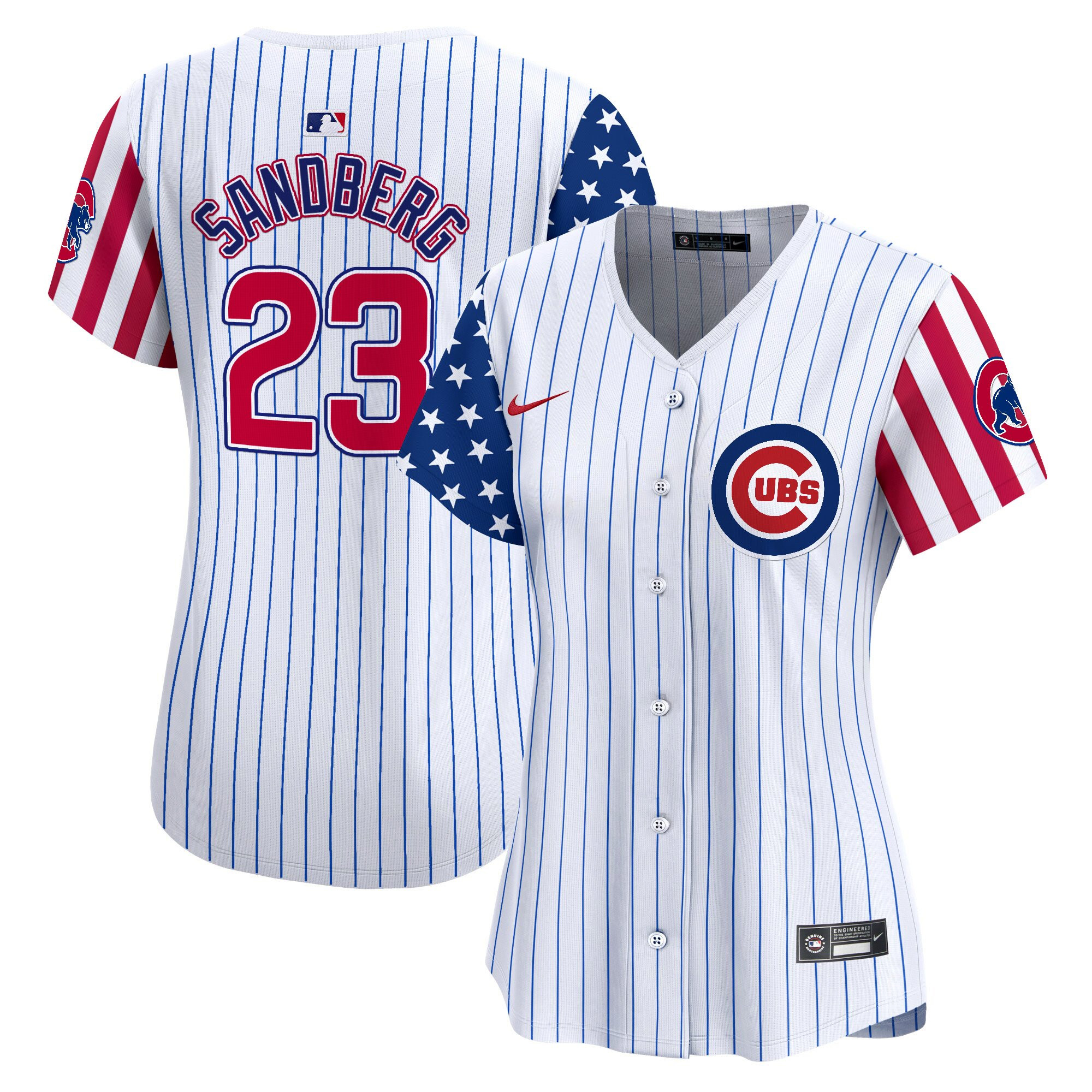 Women's Chicago Cubs 2025 Independence Day Vapor Premier Limited Jersey - All Stitched