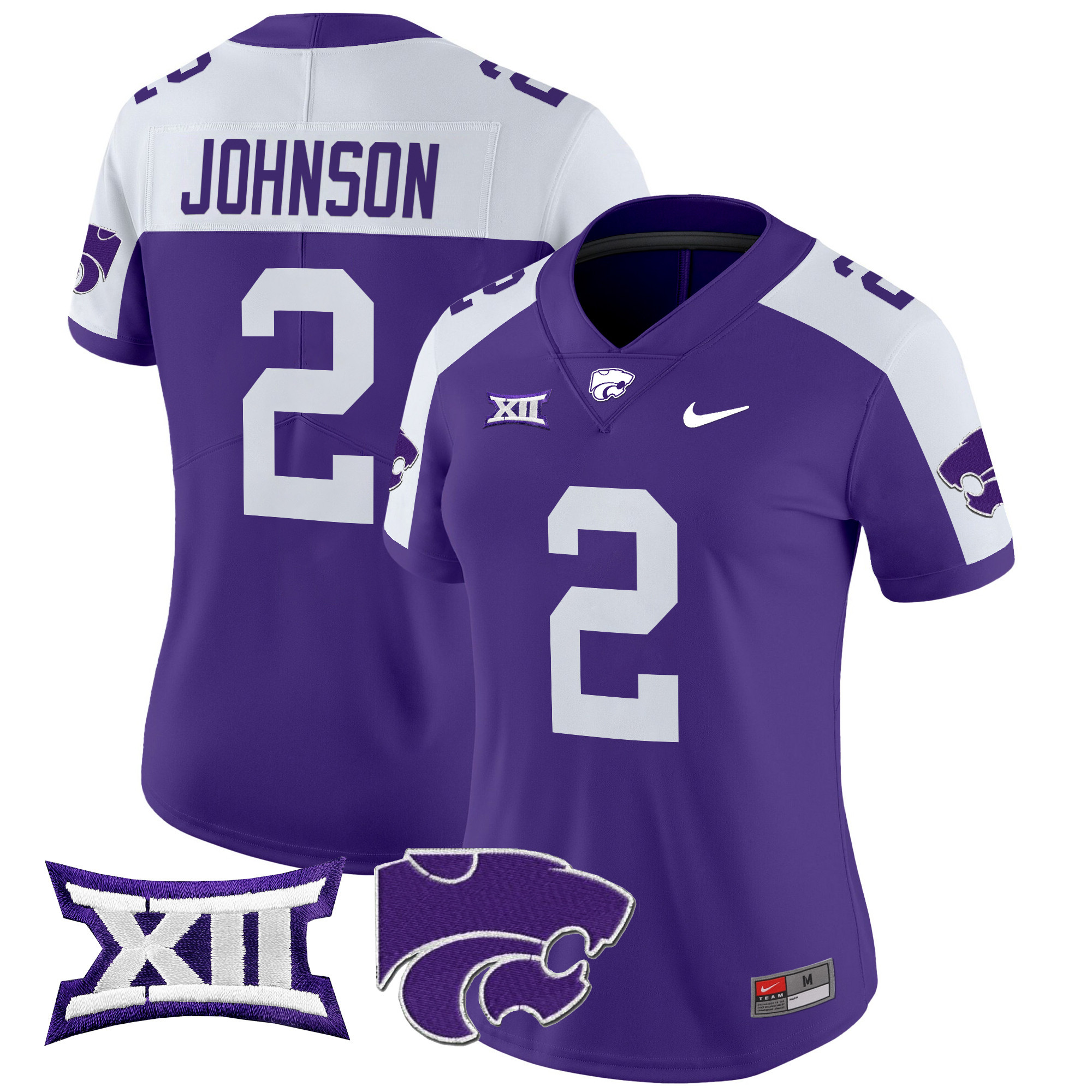 Women's Kansas State Wildcats 2025 Vapor Limited Jersey - All Stitched