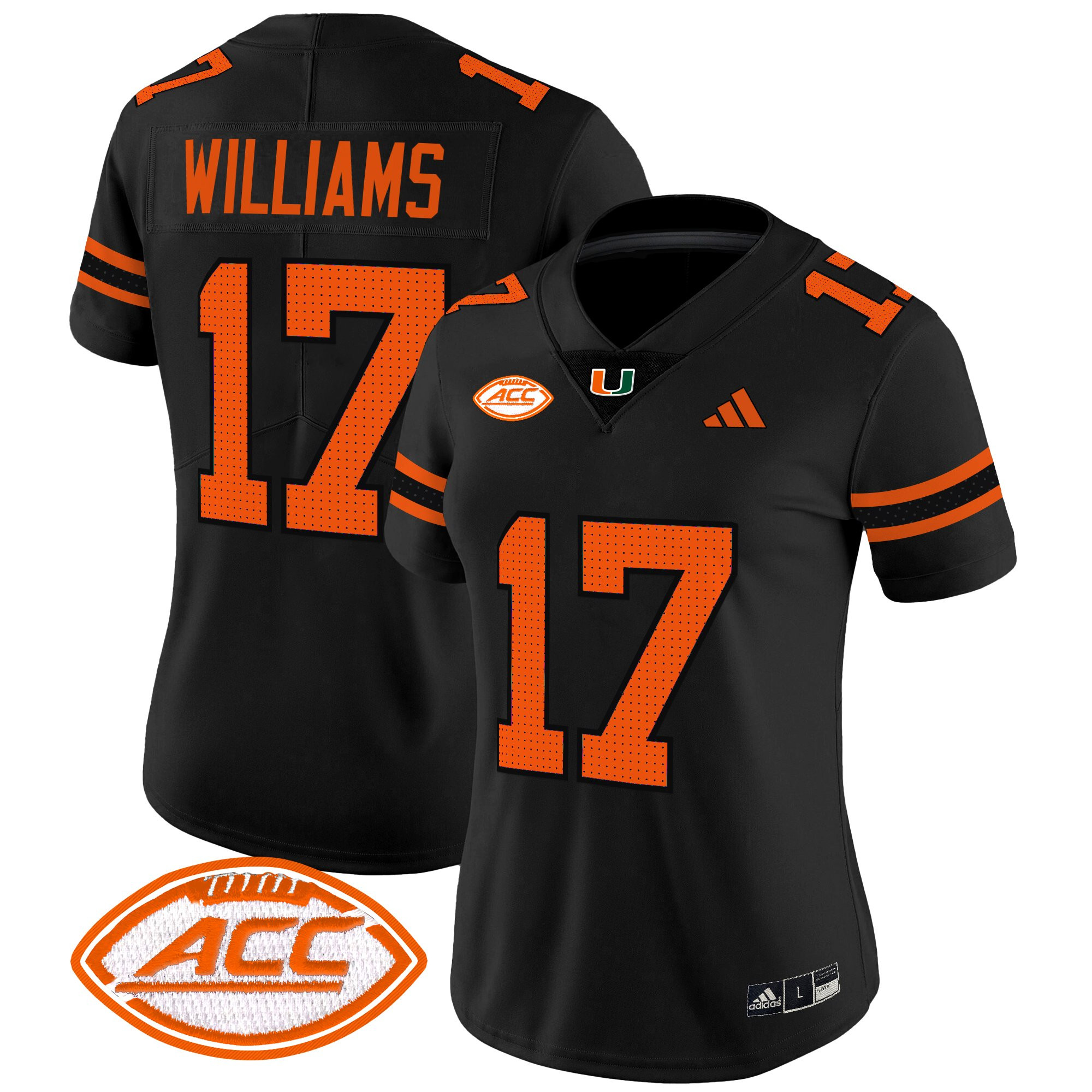 Women's Miami Hurricanes 2025 Vapor Limited Jersey - All Stitched