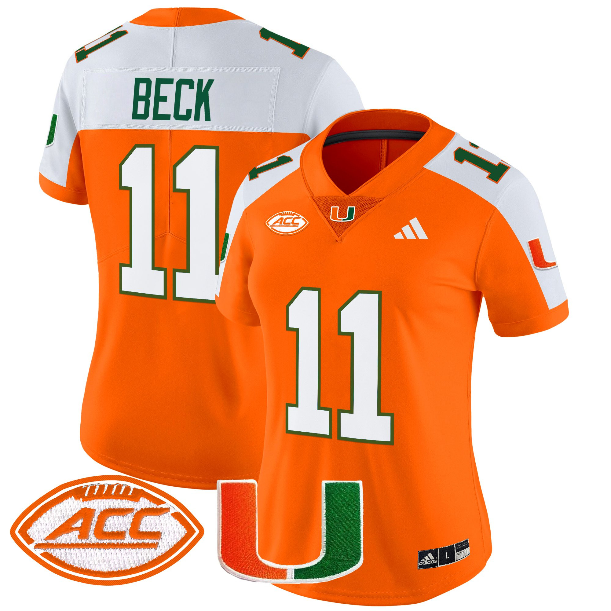 Women's Miami Hurricanes 2025 Vapor Limited Jersey - All Stitched