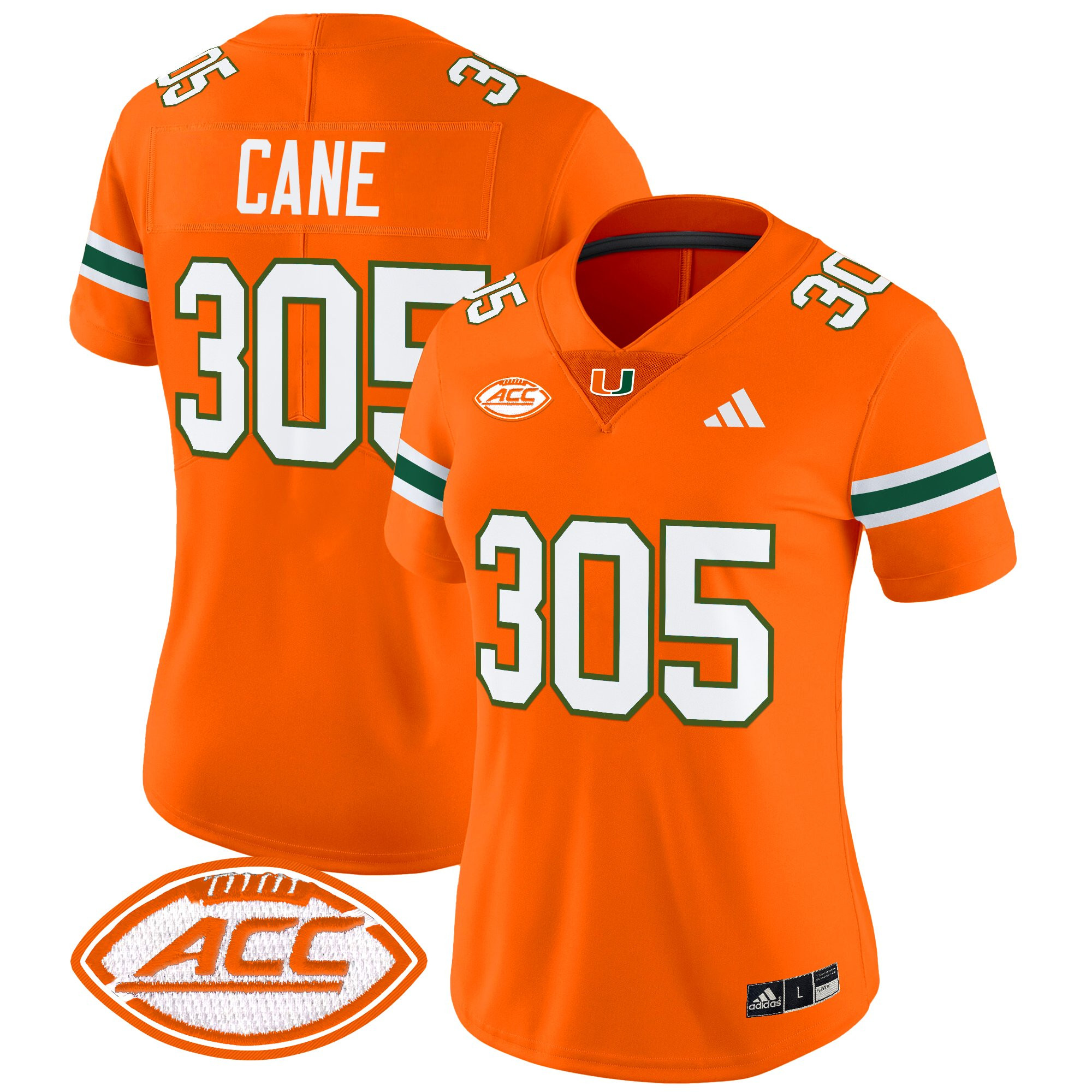 Women's Miami Hurricanes 2025 Vapor Limited Jersey - All Stitched