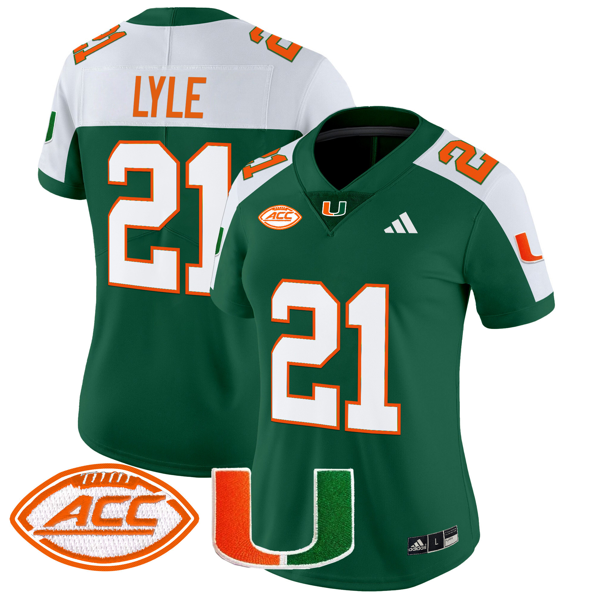 Women's Miami Hurricanes 2025 Vapor Limited Jersey - All Stitched