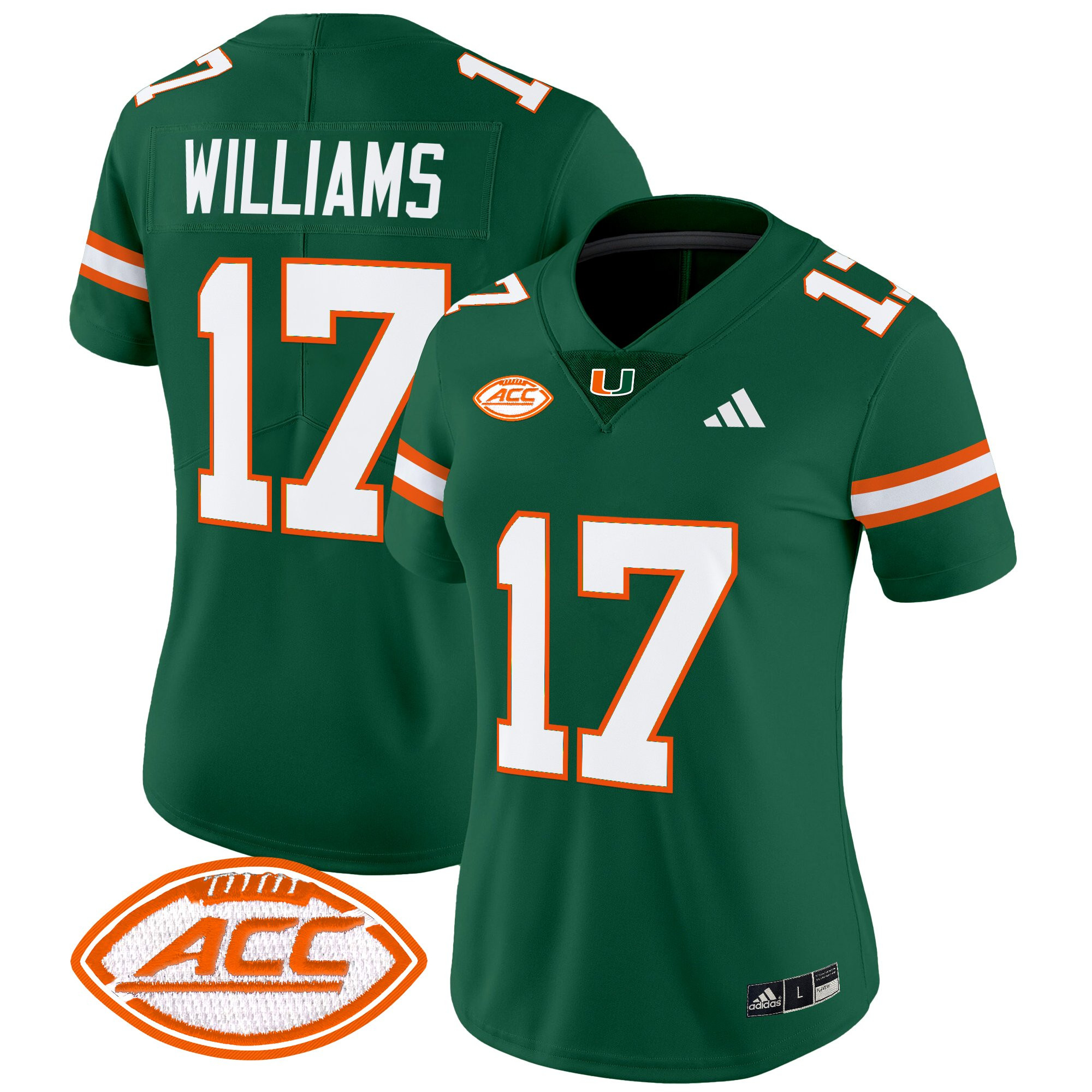 Women's Miami Hurricanes 2025 Vapor Limited Jersey - All Stitched