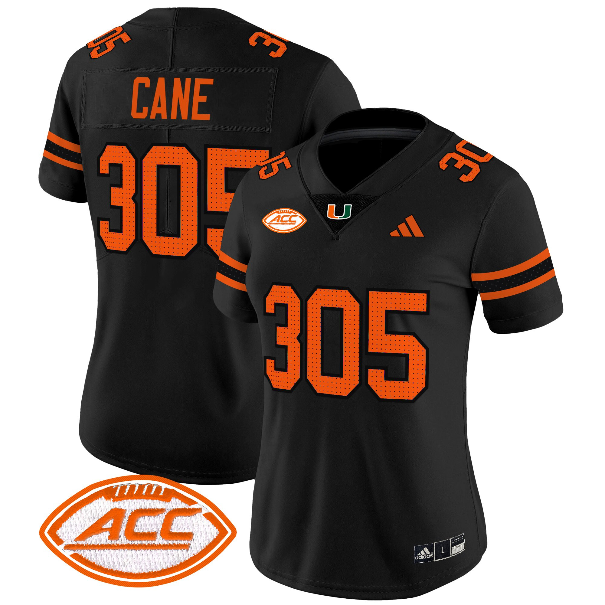 Women's Miami Hurricanes 2025 Vapor Limited Jersey - All Stitched