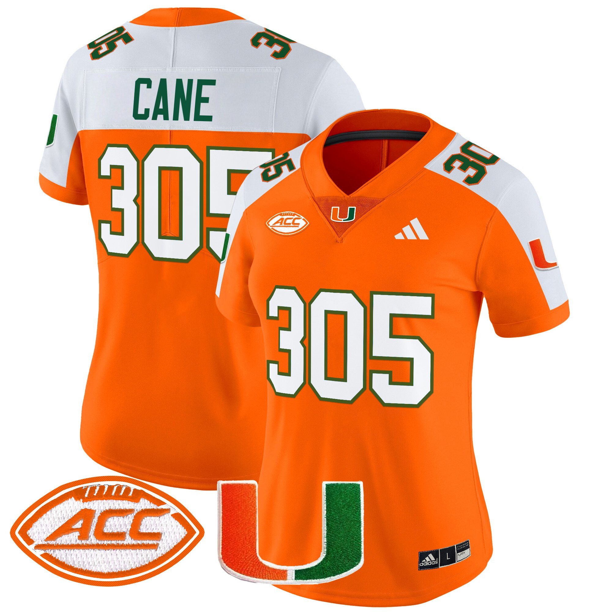 Women's Miami Hurricanes 2025 Vapor Limited Jersey - All Stitched