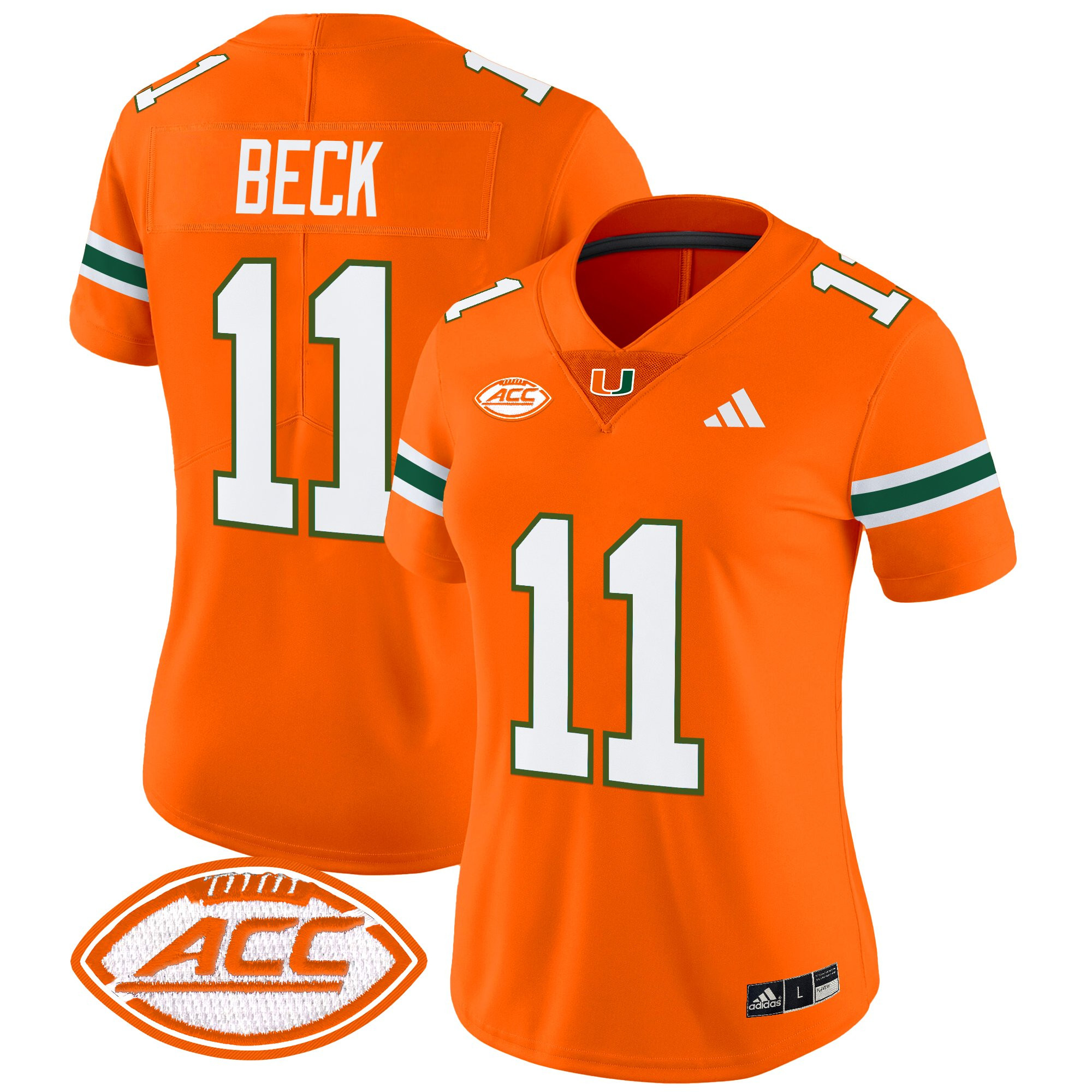 Women's Miami Hurricanes 2025 Vapor Limited Jersey - All Stitched
