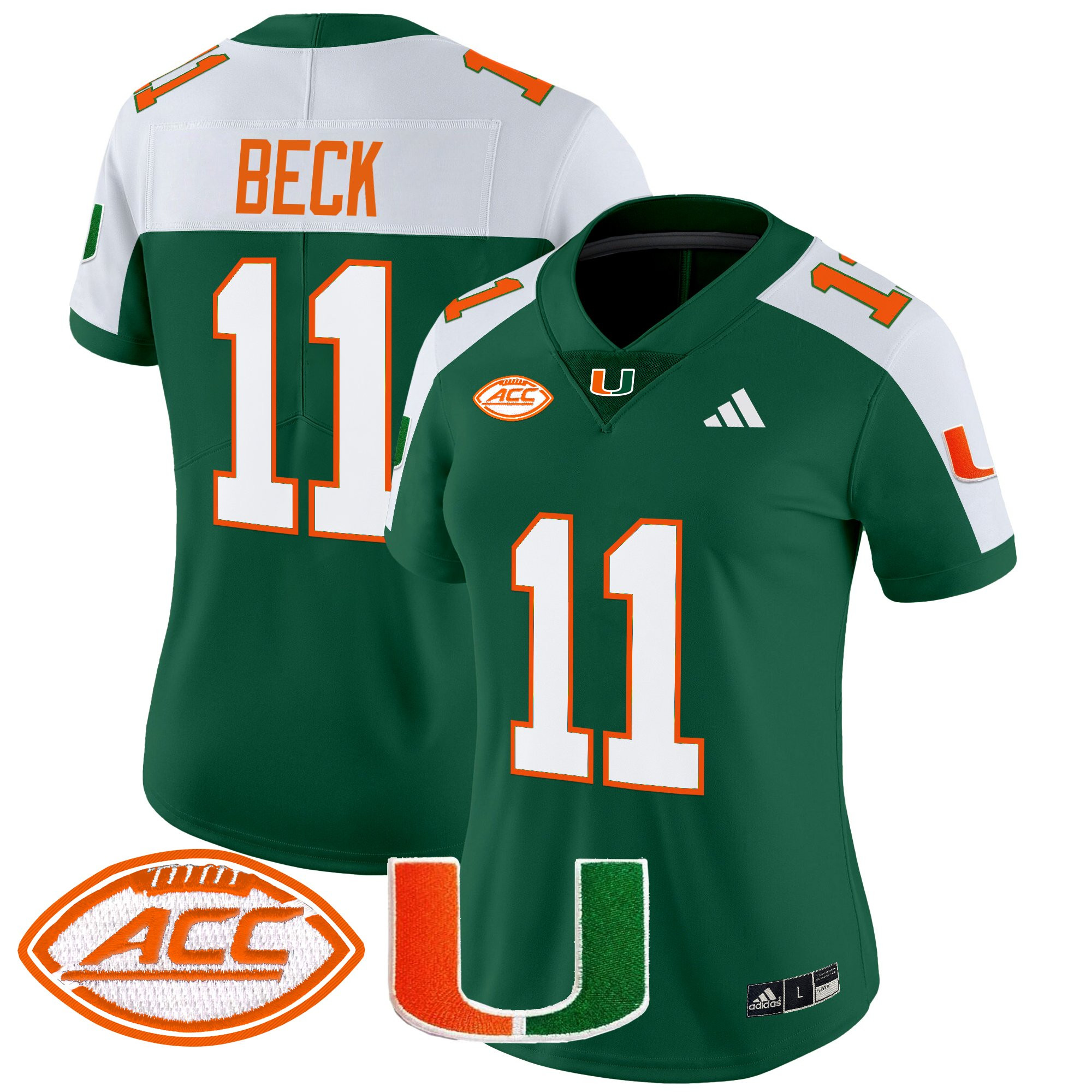 Women's Miami Hurricanes 2025 Vapor Limited Jersey - All Stitched