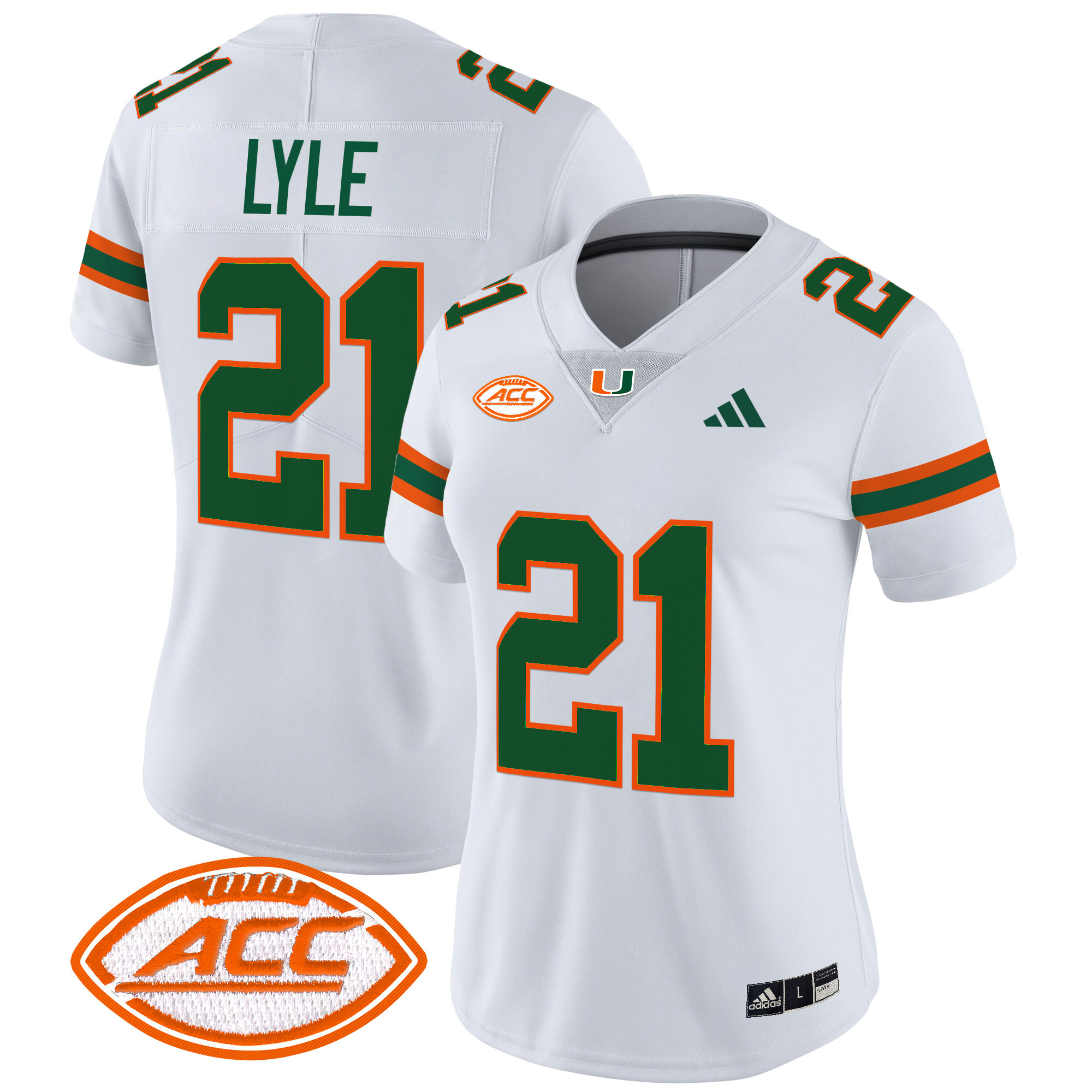 Women's Miami Hurricanes 2025 Vapor Limited Jersey - All Stitched