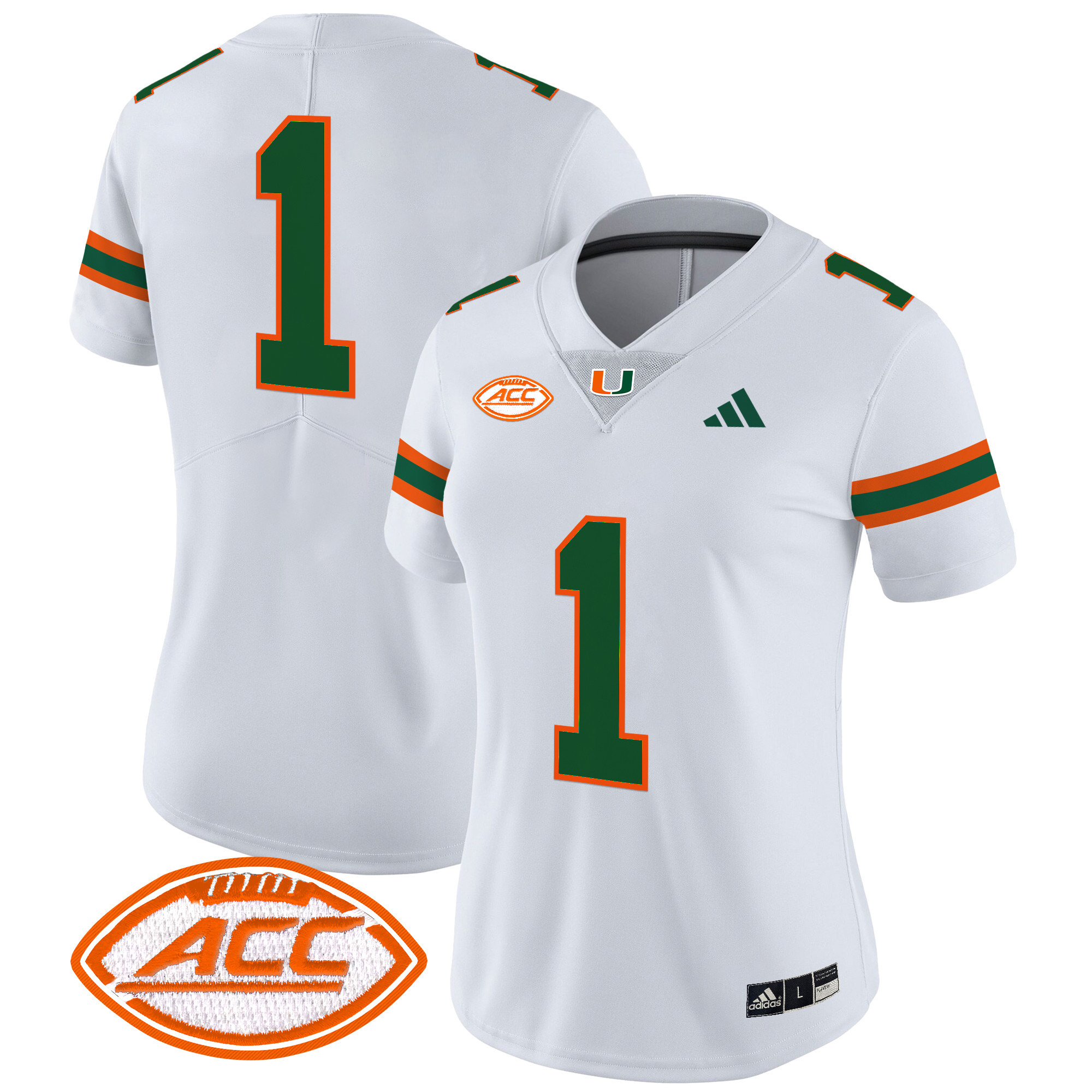Women's Miami Hurricanes 2025 Vapor Limited Jersey - All Stitched