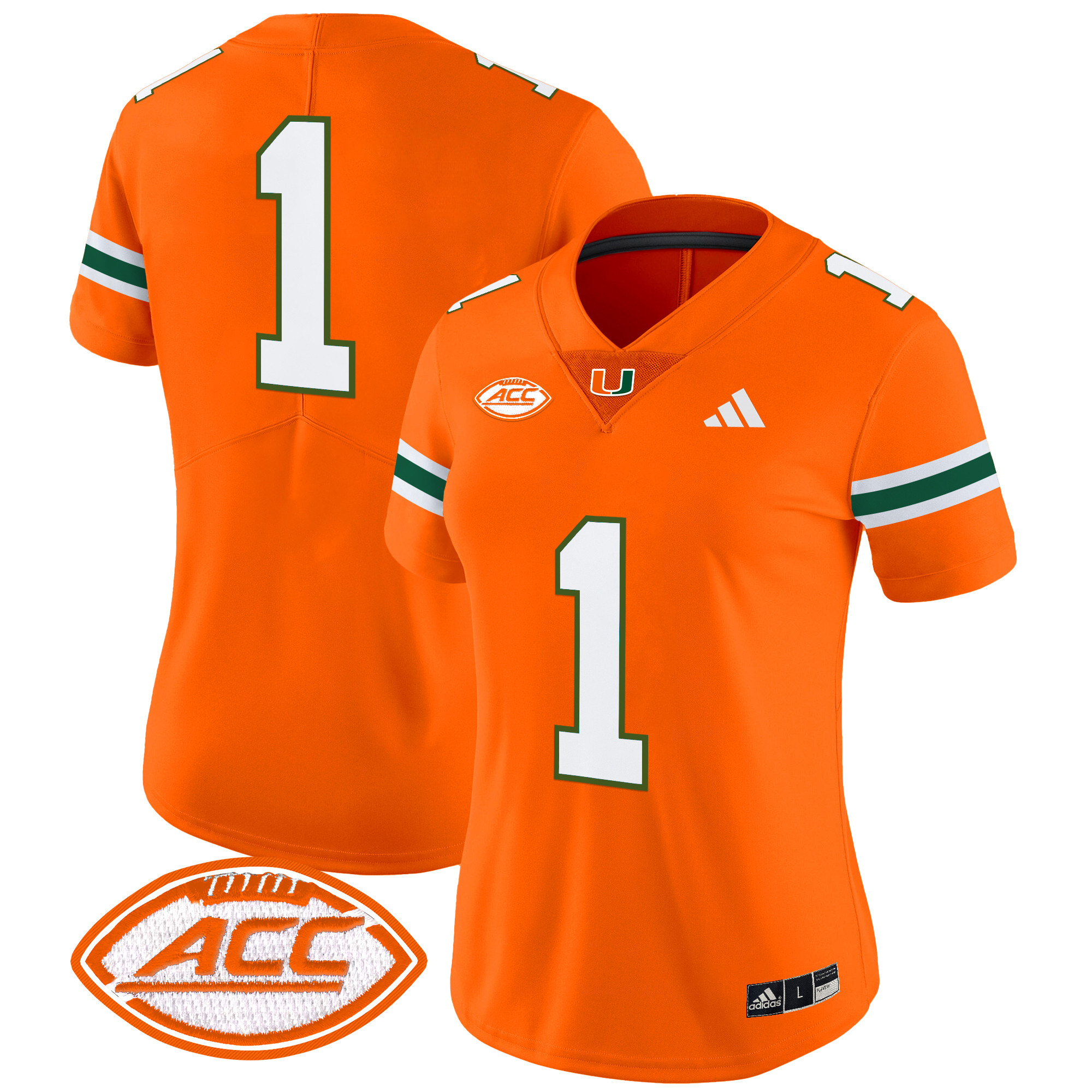 Women's Miami Hurricanes 2025 Vapor Limited Jersey - All Stitched