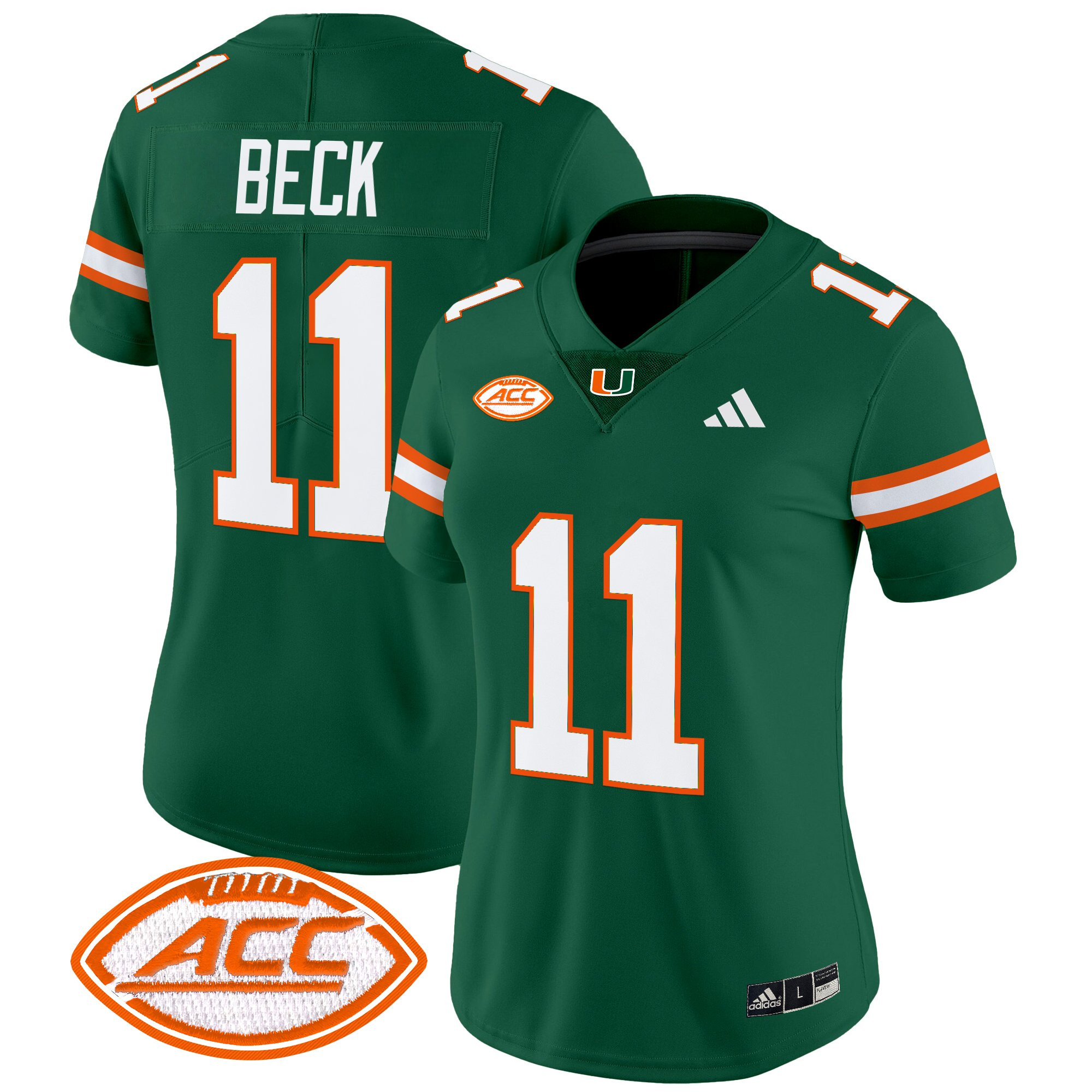 Women's Miami Hurricanes 2025 Vapor Limited Jersey - All Stitched