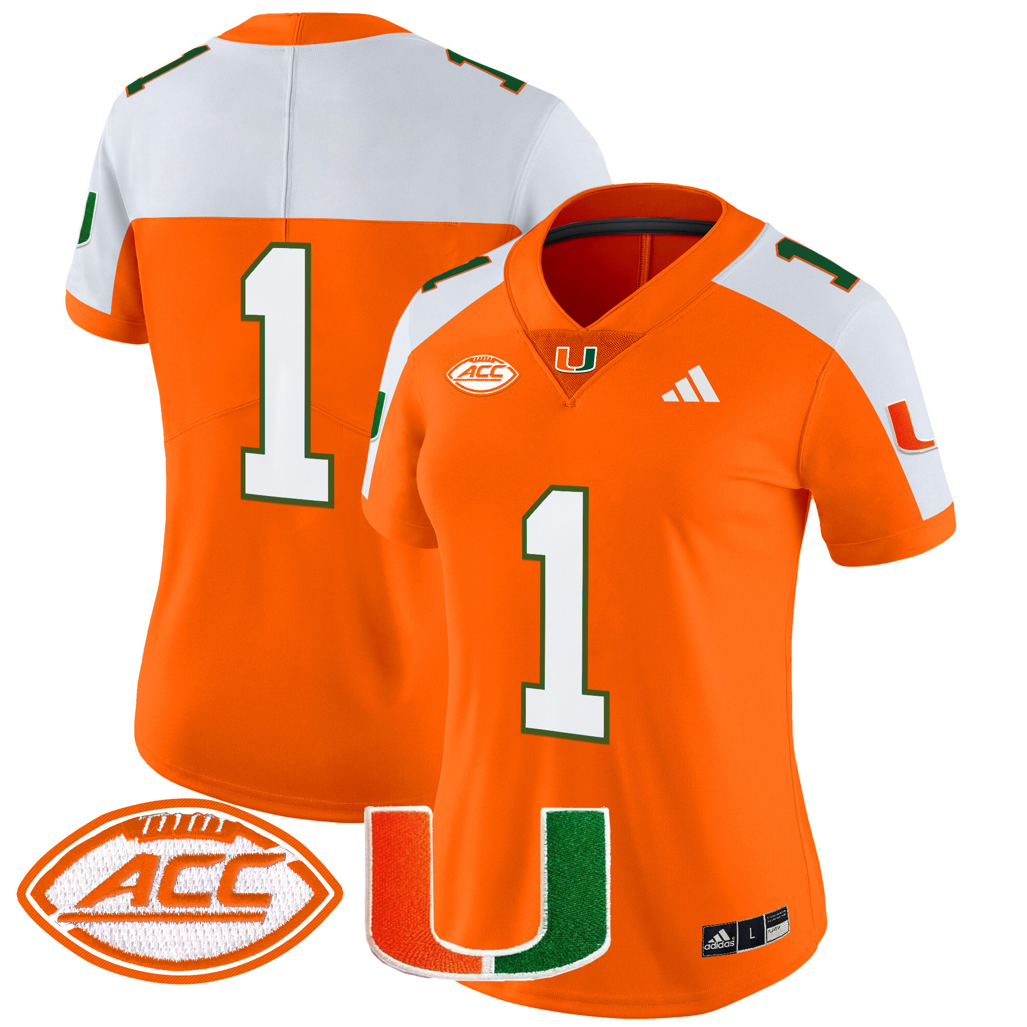 Women's Miami Hurricanes 2025 Vapor Limited Jersey - All Stitched