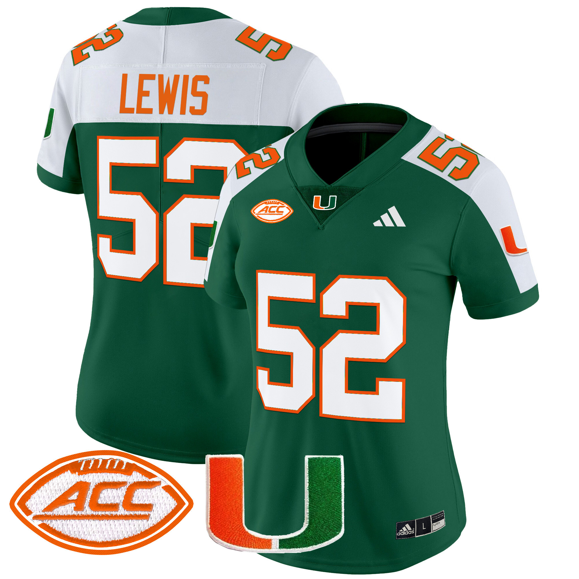 Women's Miami Hurricanes 2025 Vapor Limited Jersey - All Stitched