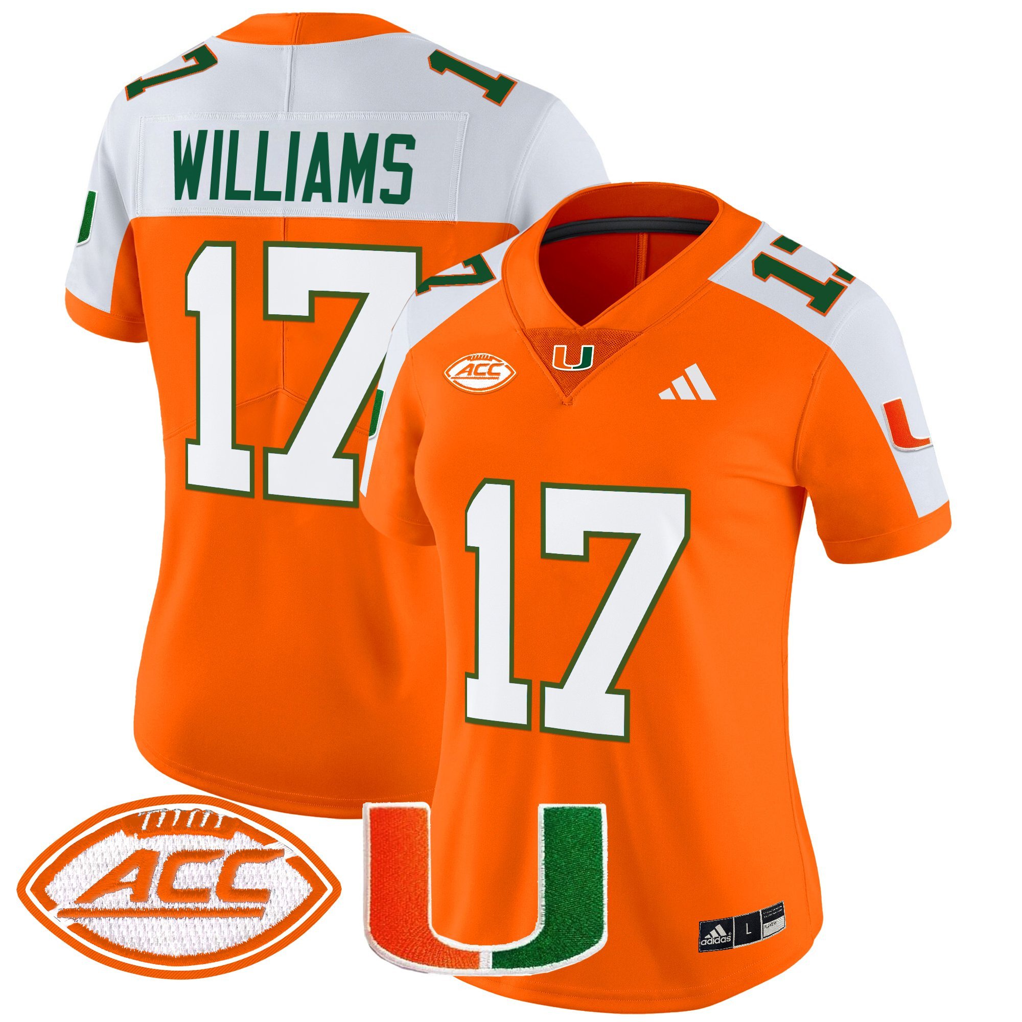 Women's Miami Hurricanes 2025 Vapor Limited Jersey - All Stitched