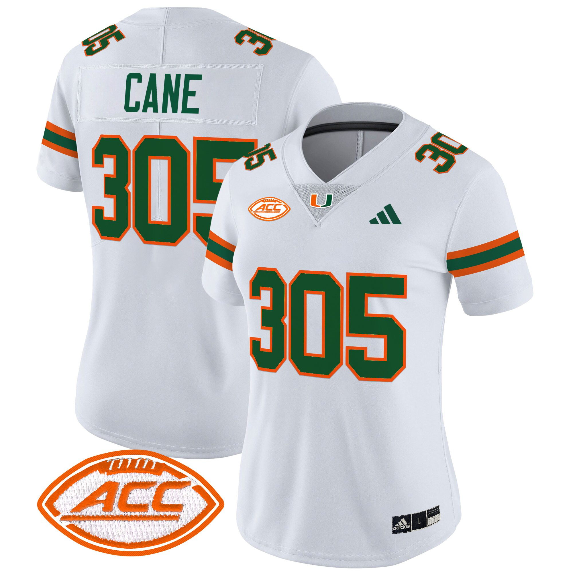 Women's Miami Hurricanes 2025 Vapor Limited Jersey - All Stitched
