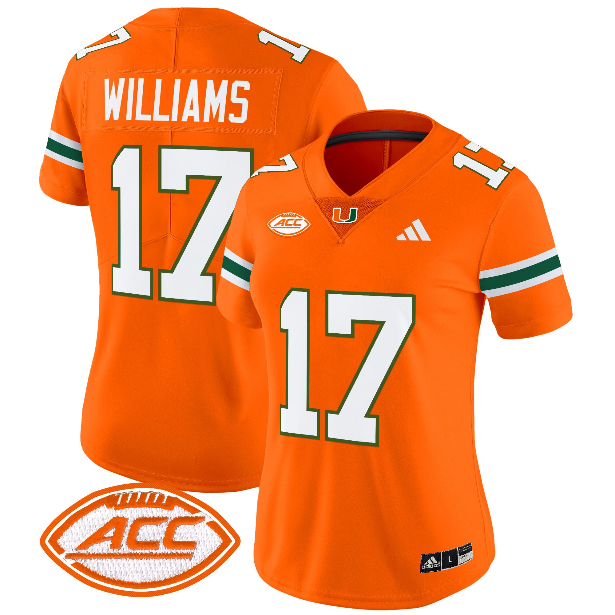 Women's Miami Hurricanes 2025 Vapor Limited Jersey - All Stitched