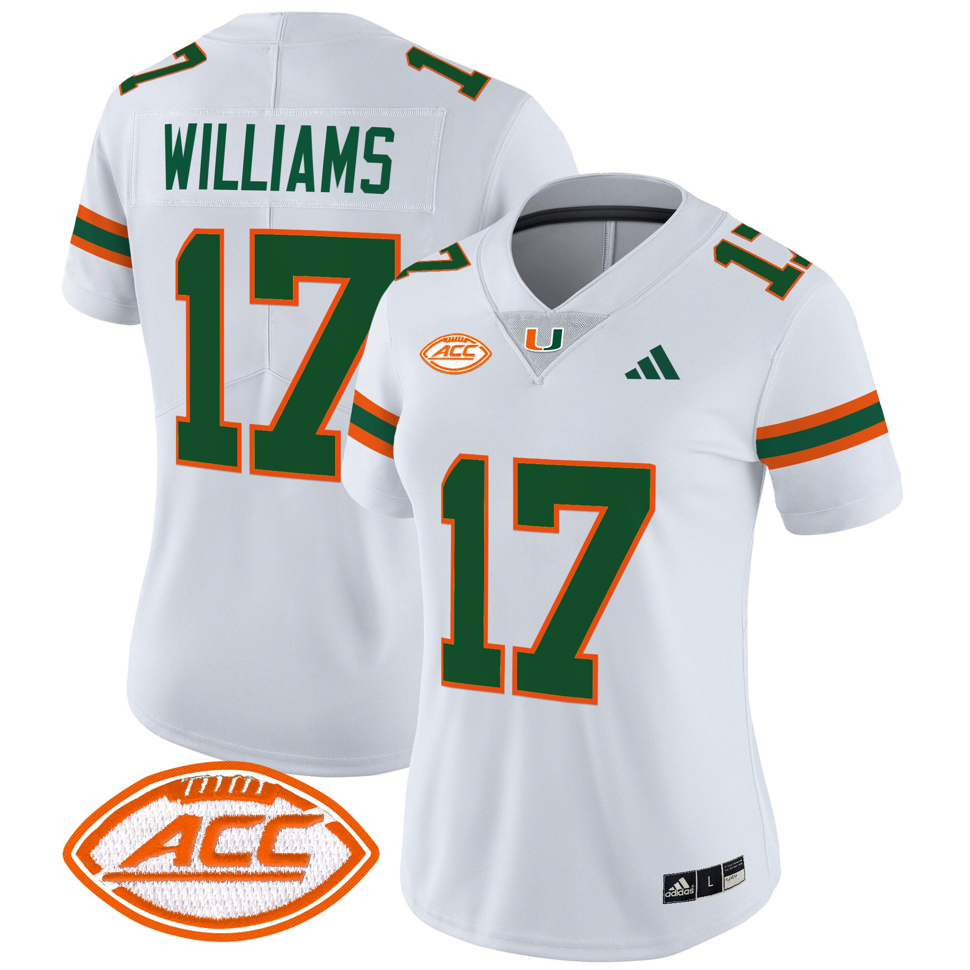 Women's Miami Hurricanes 2025 Vapor Limited Jersey - All Stitched
