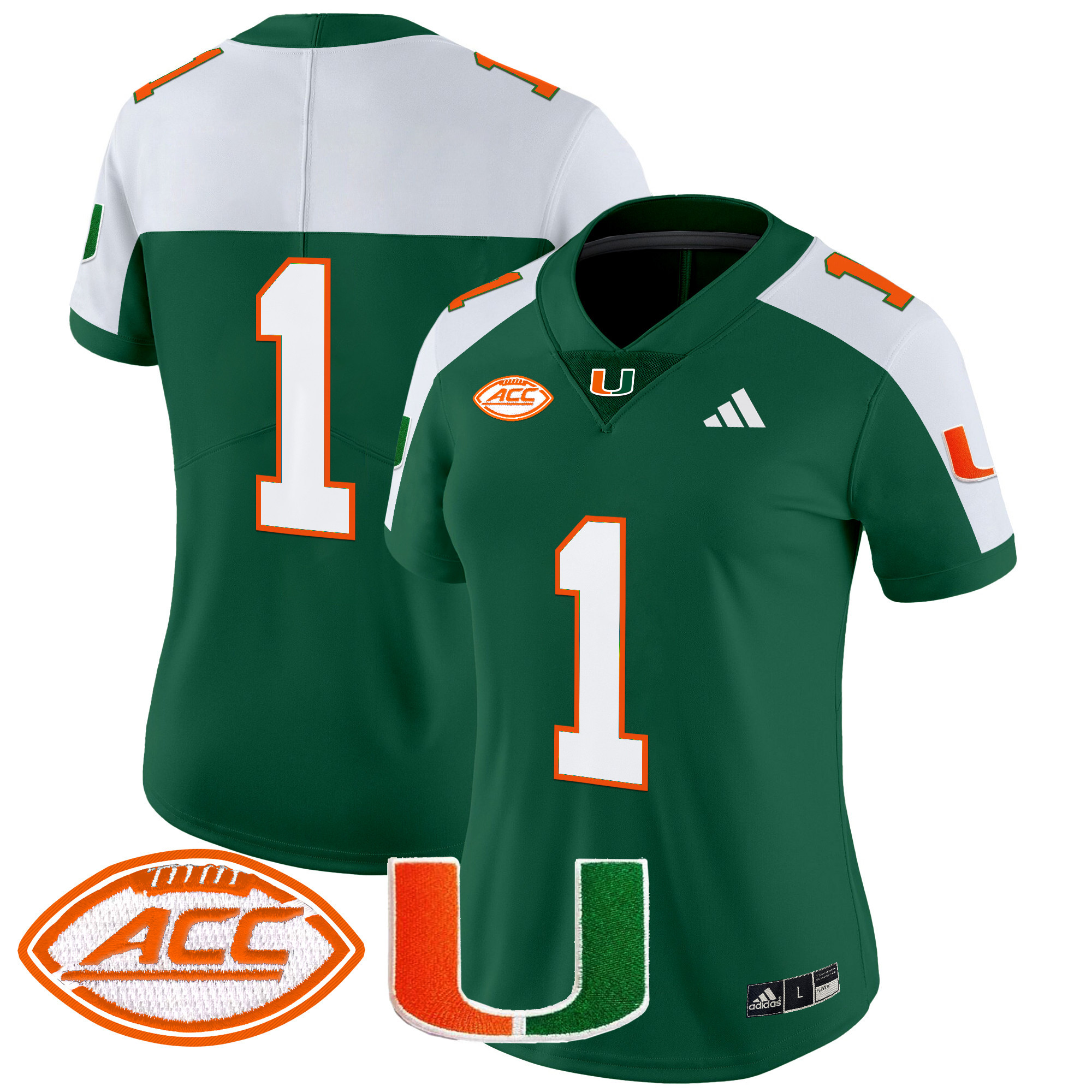 Women's Miami Hurricanes 2025 Vapor Limited Jersey - All Stitched